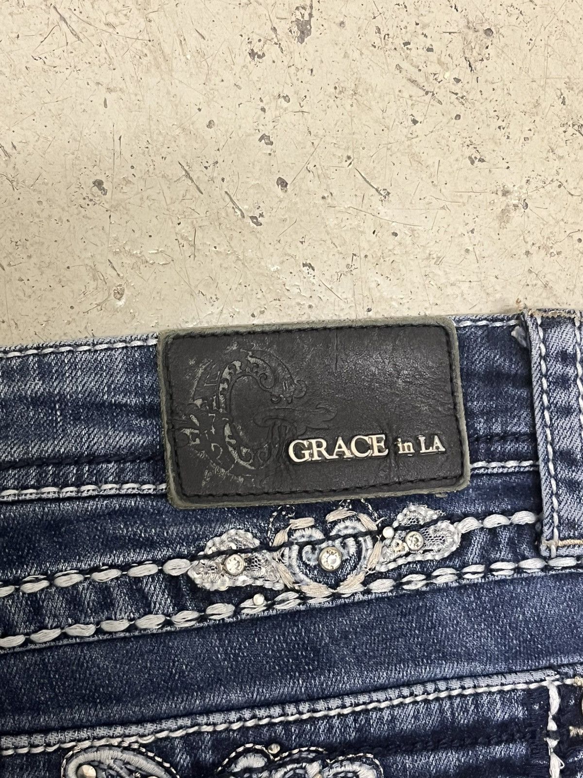Other Grace LA women low-waist 2000’s flared jeans Size 28" / US 6 / IT 42 - 5 Thumbnail