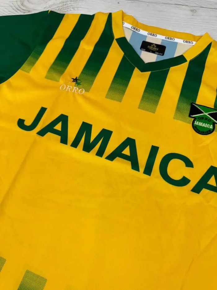 Other Orro Jamaica Football Shirt Soccer Jersey Size US L / EU 52-54 / 3 - 6 Thumbnail