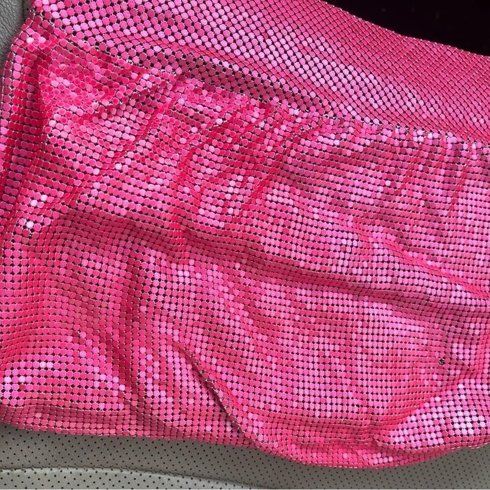 Bcbgmaxazria BCBGMAXAZRIA Brighton clutch, neon pink Size ONE SIZE - 3 Thumbnail