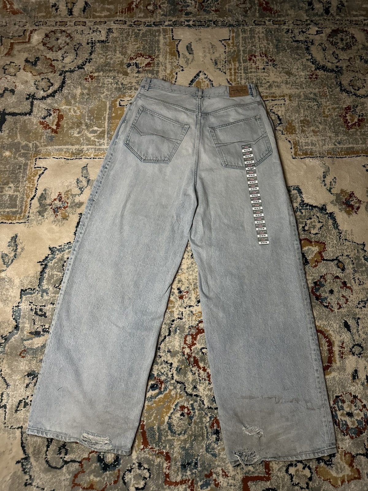 Balenciaga Balenciaga Denim Size Sticker Jeans Medium Size US 32 / EU 48 - 3 Thumbnail