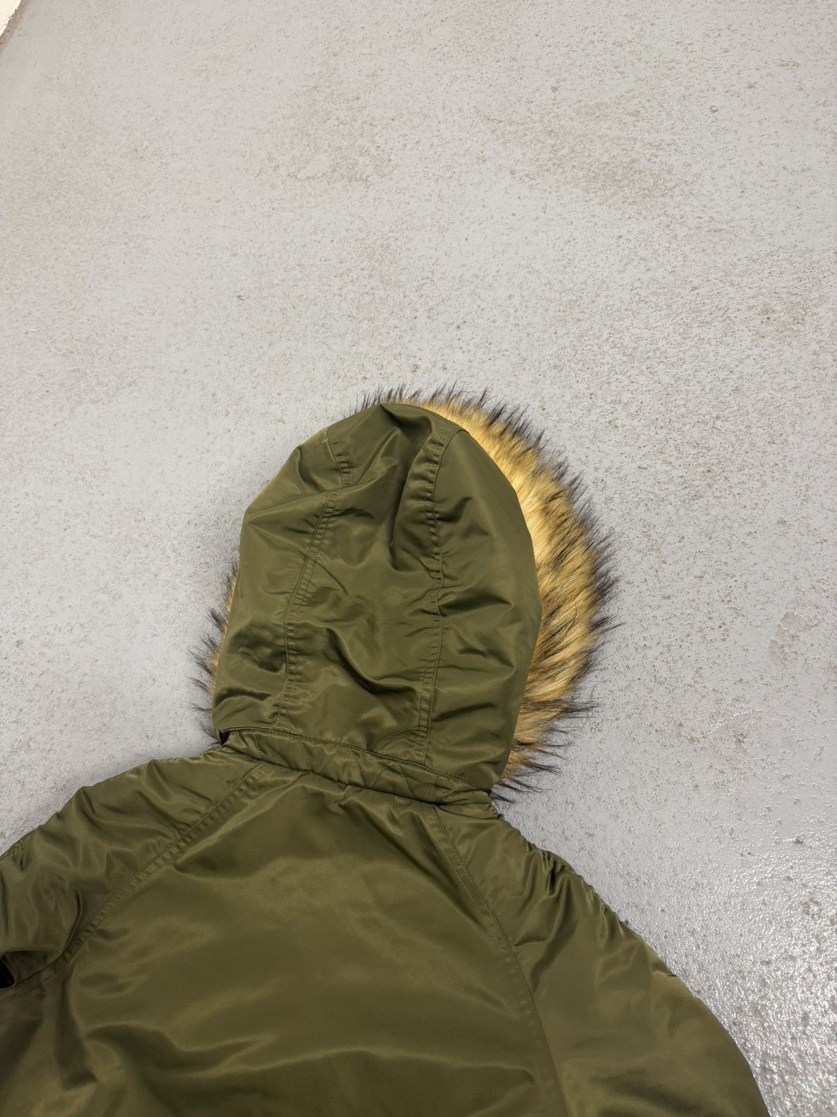 Other Y2K Fur Nylon Bomber Jacket Size XS / US 0-2 / IT 36-38 - 13 Thumbnail