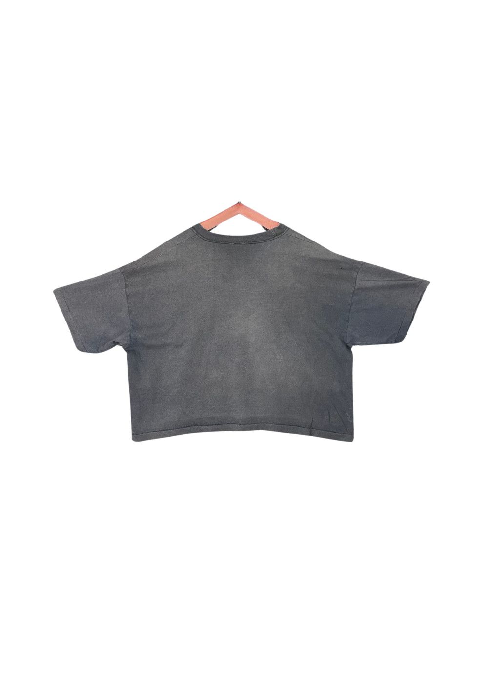 90s Disney Mickey Minnie Signal Sports Boxy Cropped Fade image 2