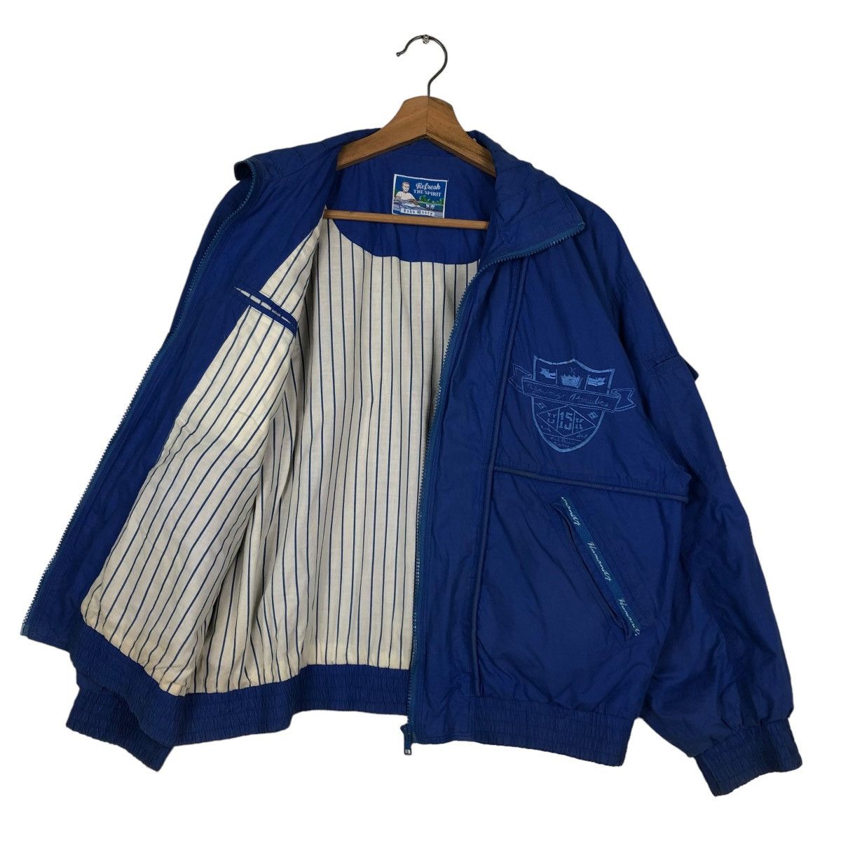 Japanese Brand 🔥VINTAGE BOMBER JACKET REFRESH THE SPIRIT JOHN WEERY Size US M / EU 48-50 / 2 - 11 Thumbnail