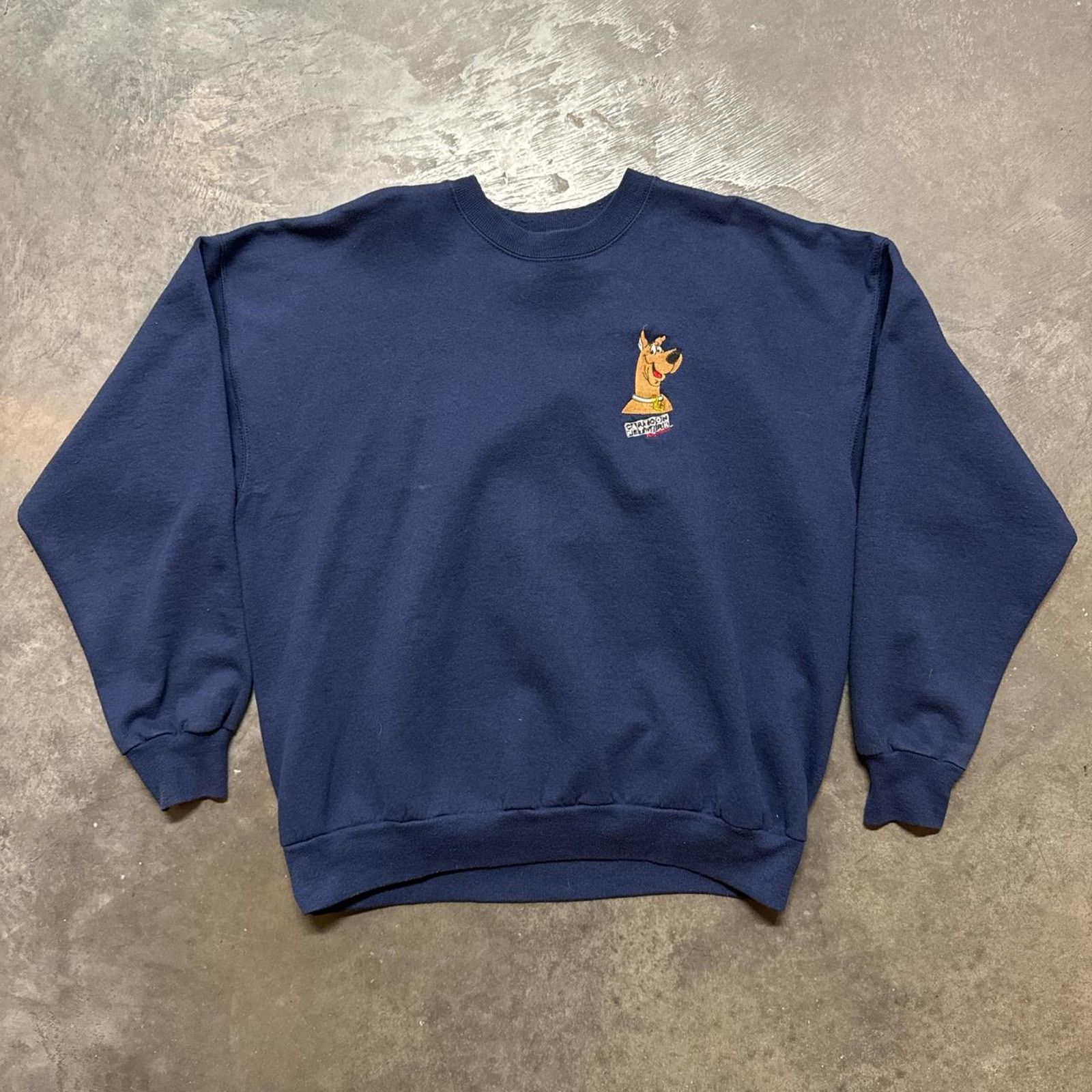 Vintage Vintage 90s Cartoon Network Scooby Doo Sweatshirt Size US XL / EU 56 / 4 - 1 Thumbnail