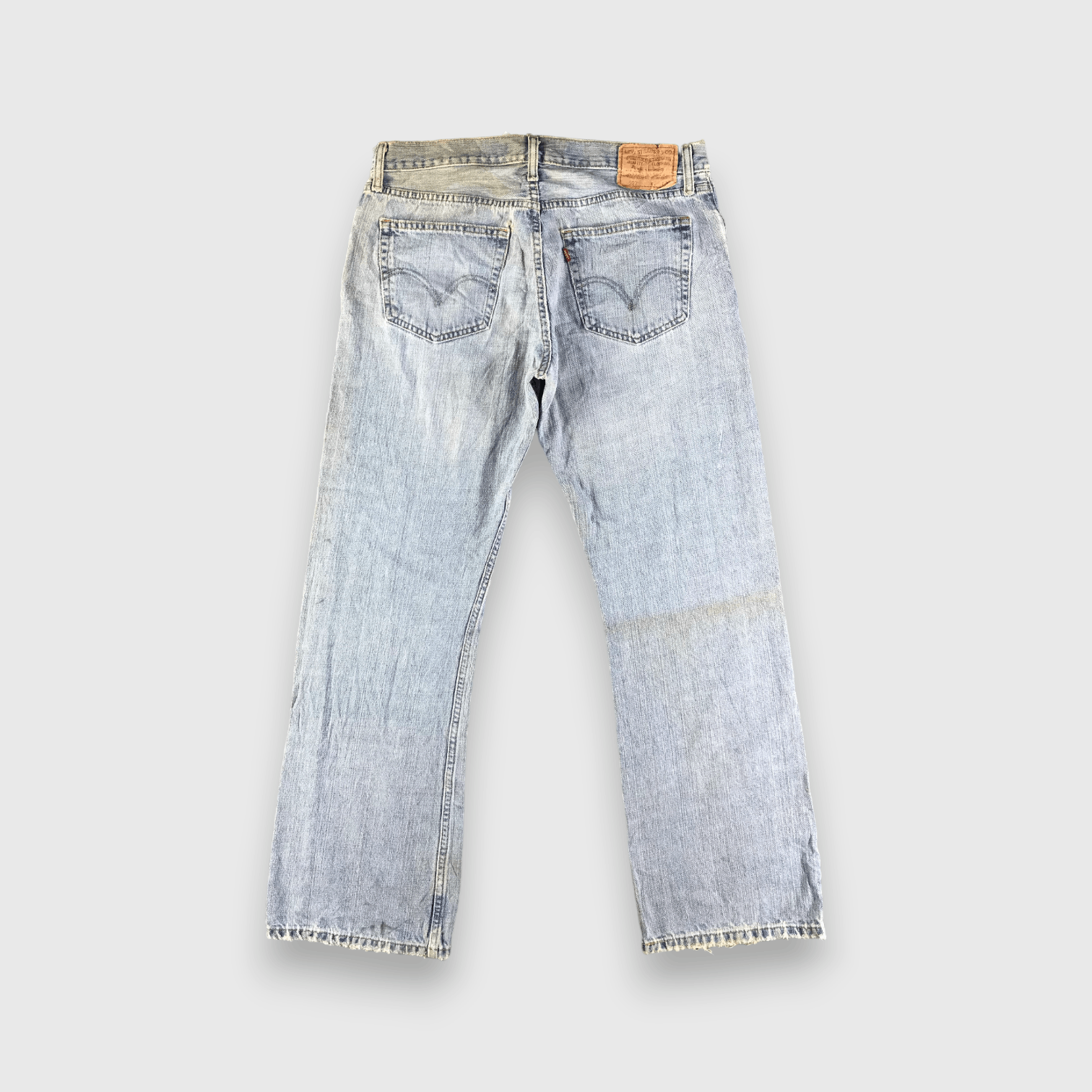 Levi's Vintage Levis 527 Mini Flared Jeans-J4299 Size US 35 - 2 Thumbnail