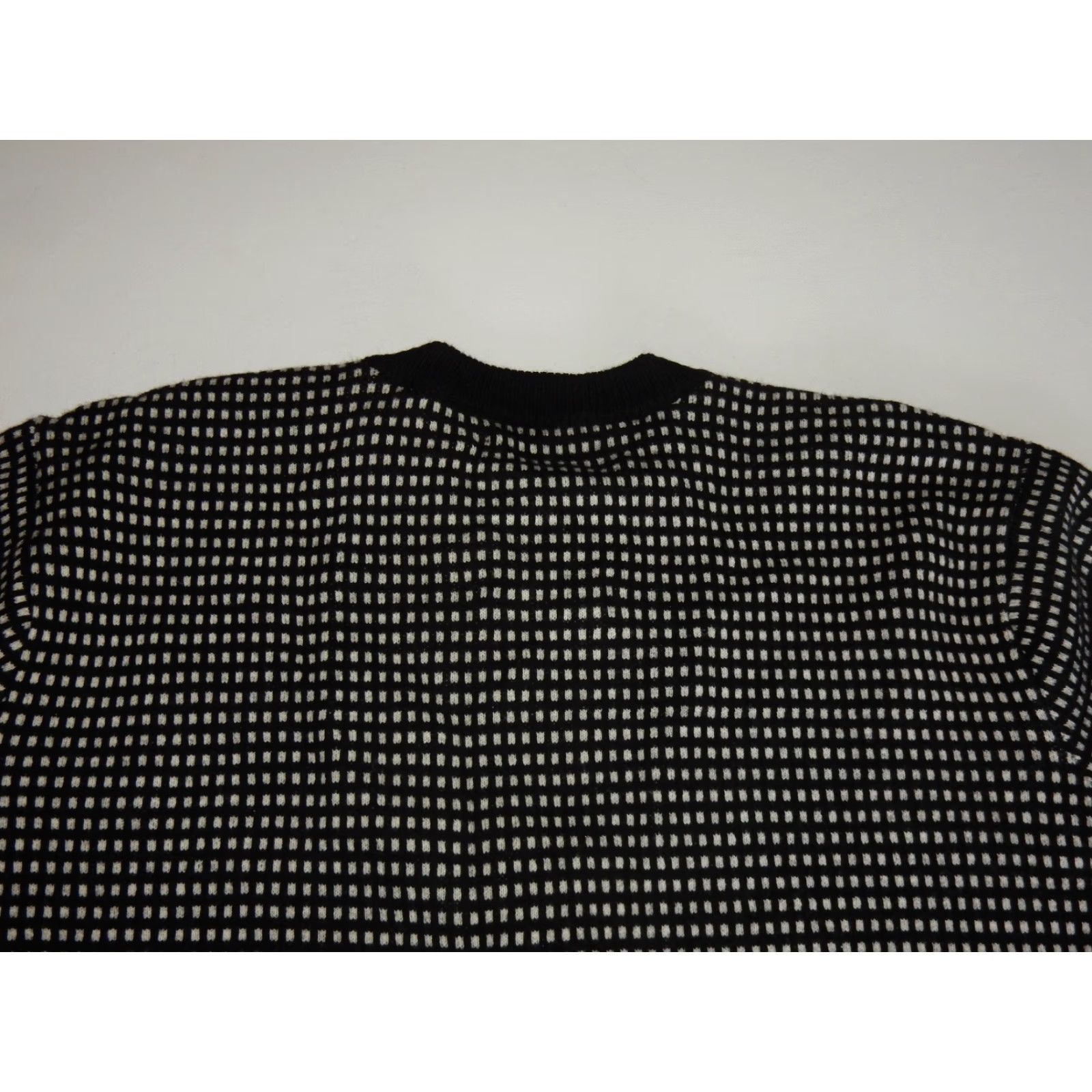 Vintage G-Star Raw Thick Wool Sweater Adult XL Black & White Pullover Mens Size US S / EU 44-46 / 1 - 4 Thumbnail