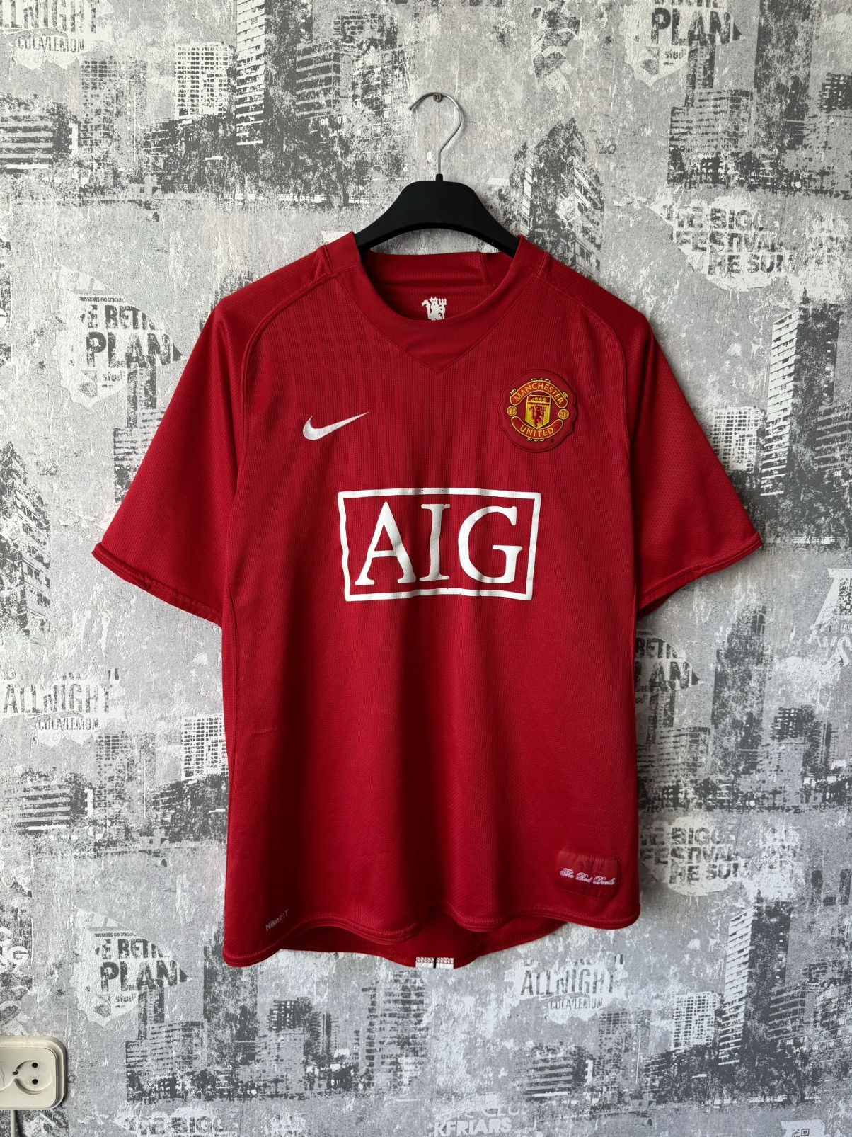 Vintage Nike Manchester United Vintage Soccer Jersey Size US M / EU 48-50 / 2 - 2 Thumbnail