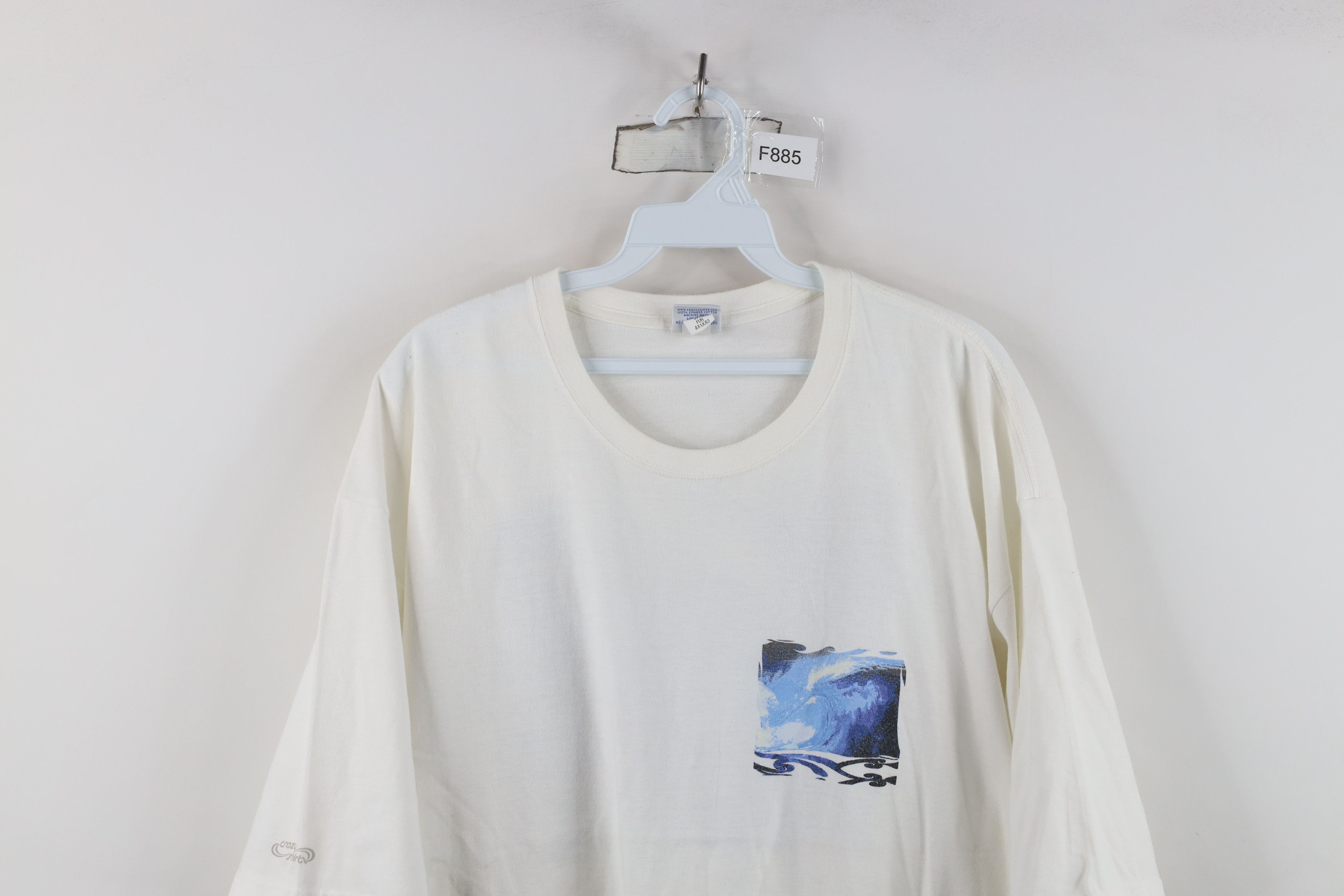 Vintage Vintage Y2K Streetwear Maui Hawaii Surf Wave T-Shirt White Size US XL / EU 56 / 4 - 2 Thumbnail
