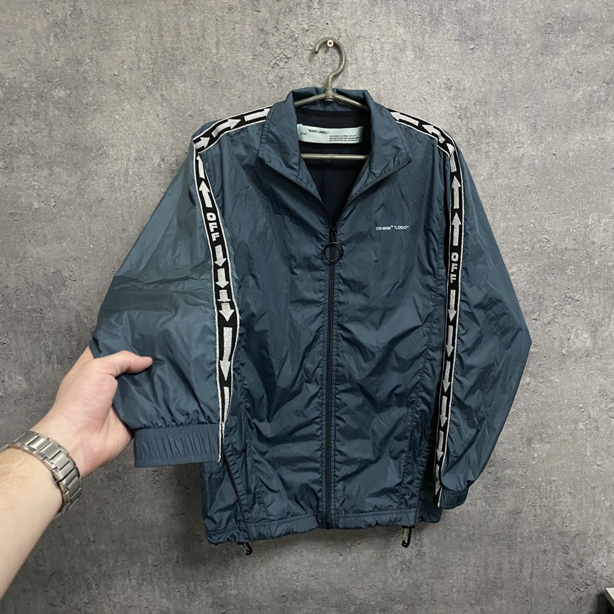 Off-White Off White Light Nylon Track Jacket Size US S / EU 44-46 / 1 - 2 Thumbnail