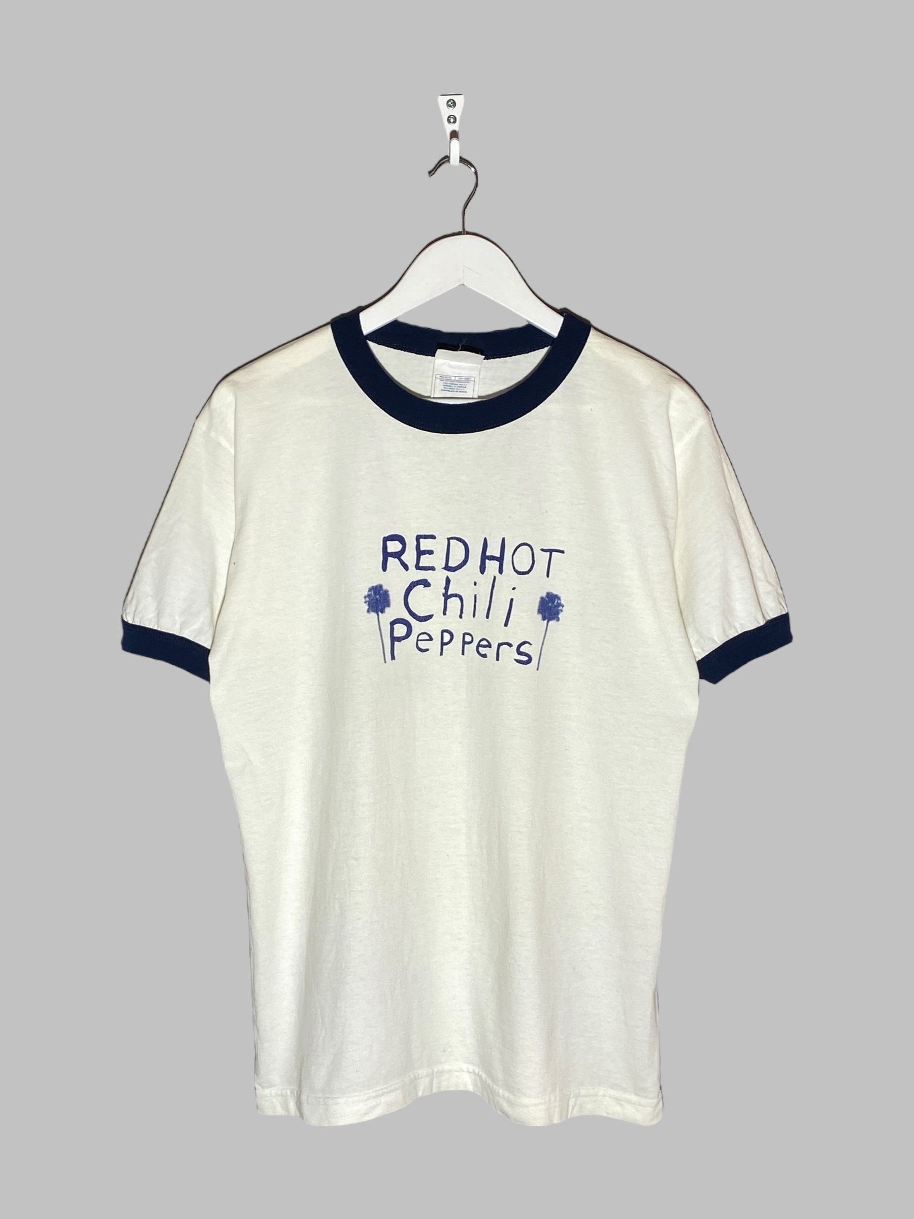 Band Tees Vintage RHCP Red Hot Chilli Peppers Band Promo Ringer Shirt Size US M / EU 48-50 / 2 - 1 Thumbnail