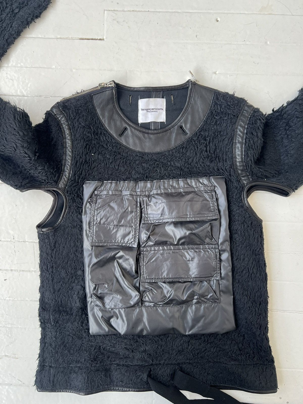 Takahiromiyashita The Soloist. FW17 Sample Monster Cargo Sweater Size US S / EU 44-46 / 1 - 4 Thumbnail