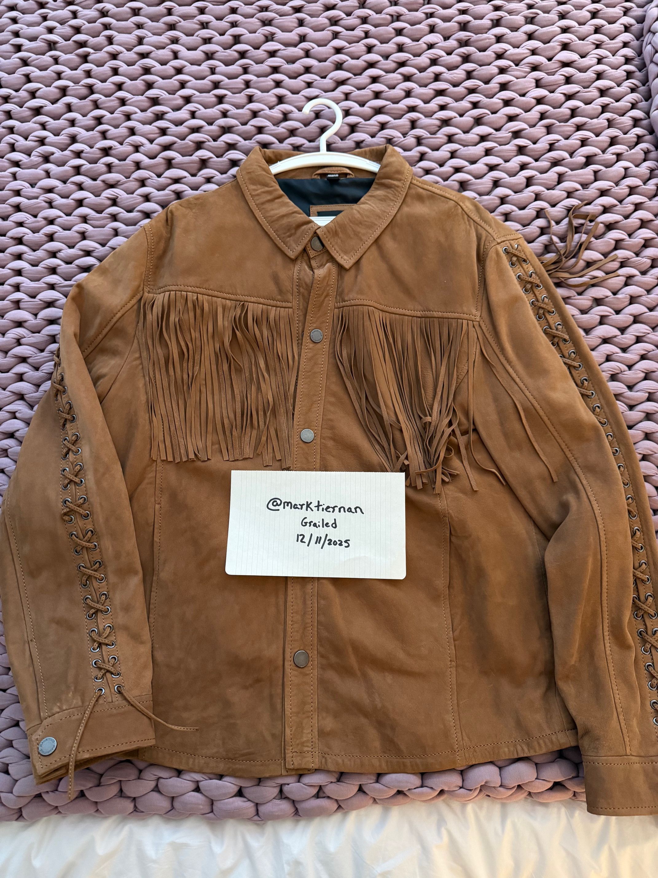 Mauritus Bufort Leather Jacket - Size XL