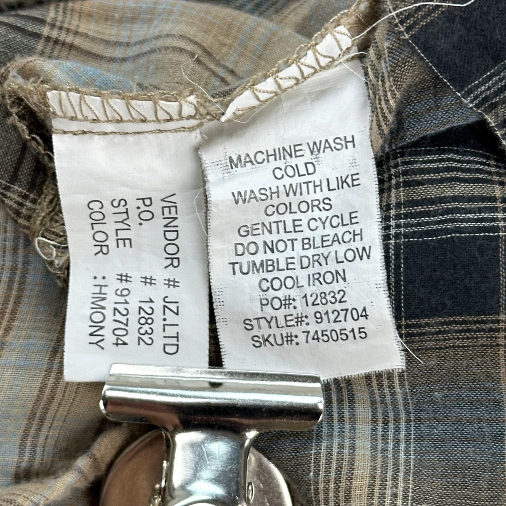 Vintage Bit & Bridle Shirt Women's Large Plaid Pearl Snap Cowgirl Western Rodeo Y2K Size L / US 10 / IT 46 - 7 Thumbnail