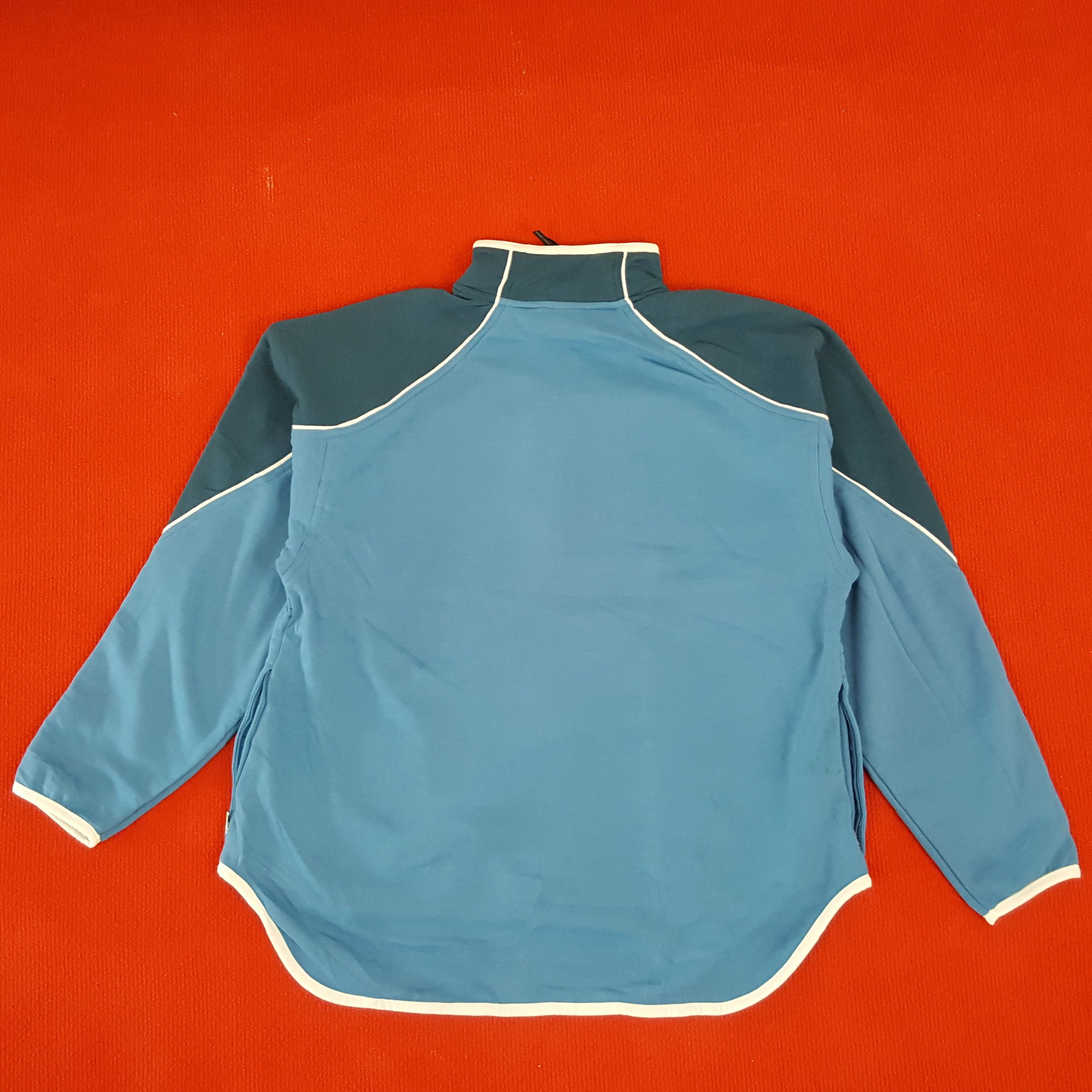 Nike × Vintage Nike Court Half Zipper Sweater Nice Design Size US M / EU 48-50 / 2 - 3 Thumbnail