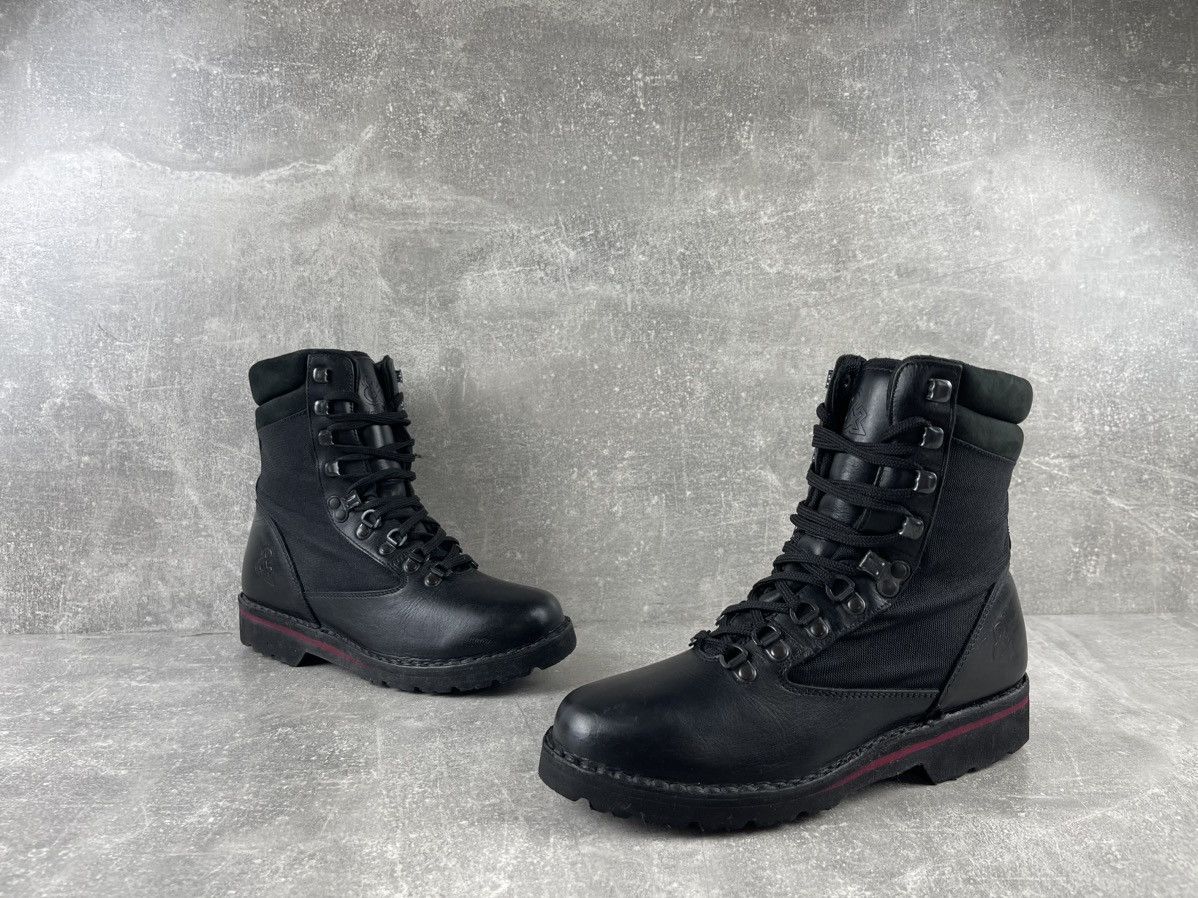 Dolce & Gabbana × Vintage Dolce & Gabbana Leather Military Runway Archives Black Boots Size US 8 / IT 38 - 4 Thumbnail