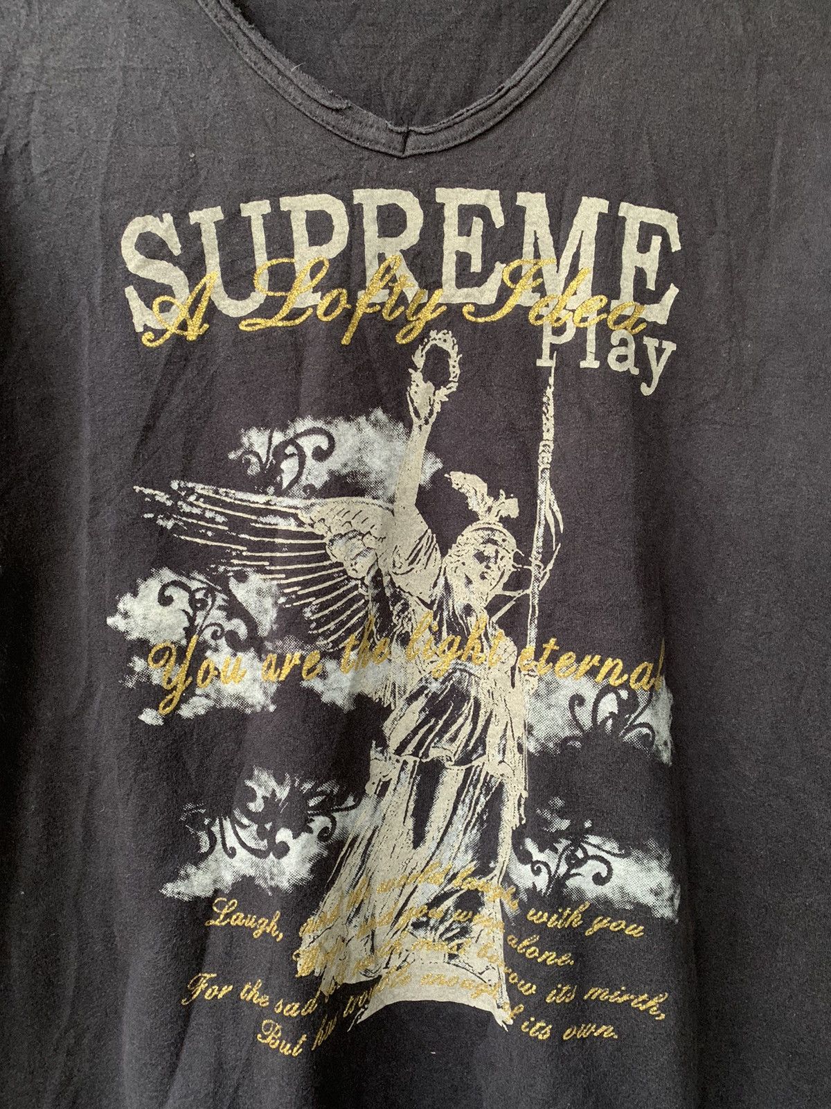 Japanese Brand Japanese Brand Poem Tee Ifsixwasnine Styled Size US M / EU 48-50 / 2 - 2 Thumbnail