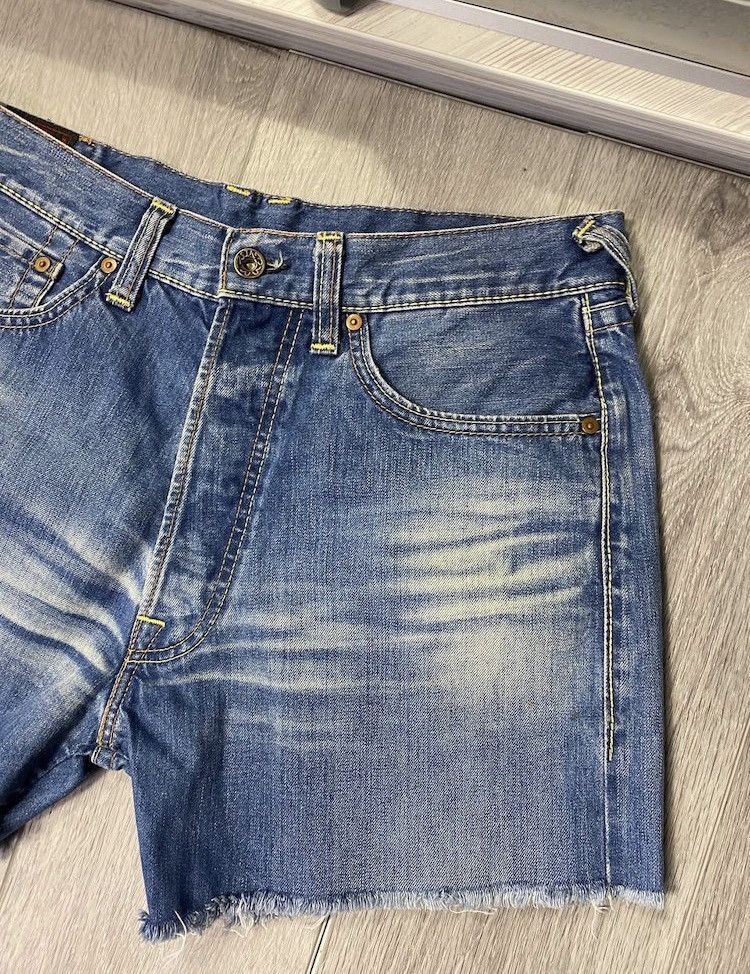 Evisu Vintage Evisu cropped jeans - shorts size 31 Y2k Size US 31 - 8 Thumbnail