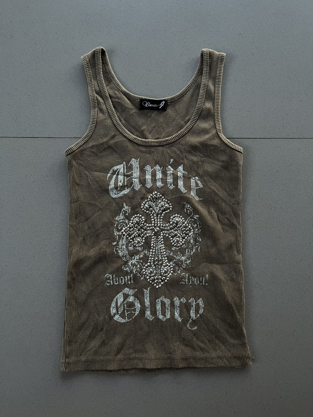 JAPANESE ULUWATU J TANK TOP SEDITIONARIES PUNK BEADS VKEI