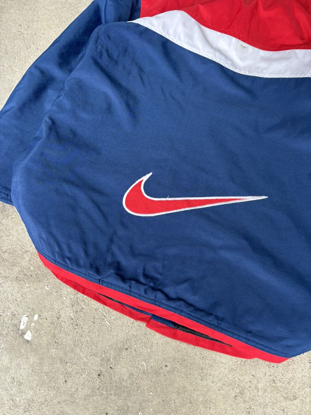 Nike × Vintage Nike Vintage y2k Jacket swoosh ⭐️RARE⭐️ XL Size US XL / EU 56 / 4 - 4 Thumbnail