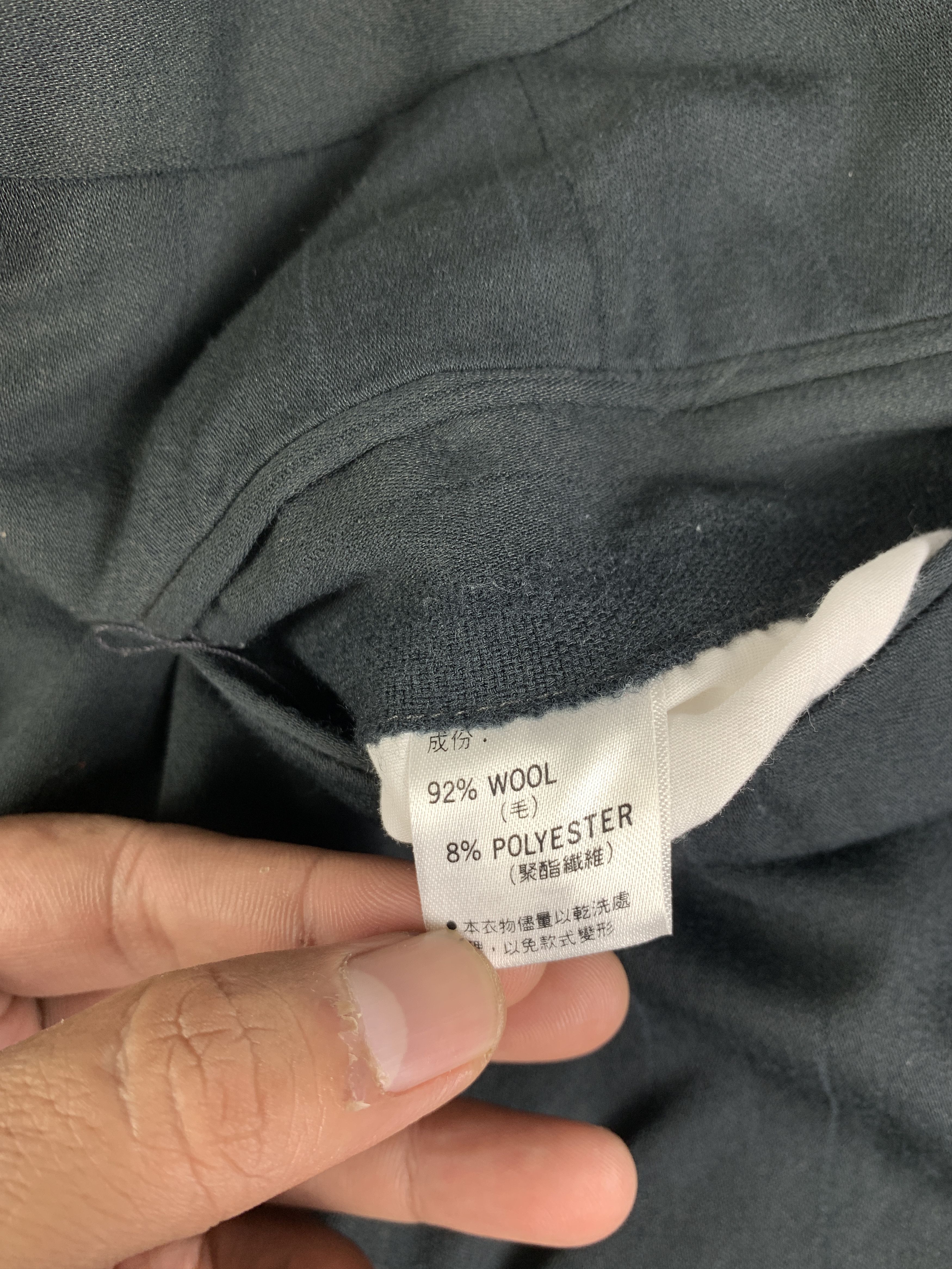 Balenciaga 2000s Balenciaga Pour Homme Wool Pleated Trousers (30) Size US 30 / EU 46 - 9 Thumbnail