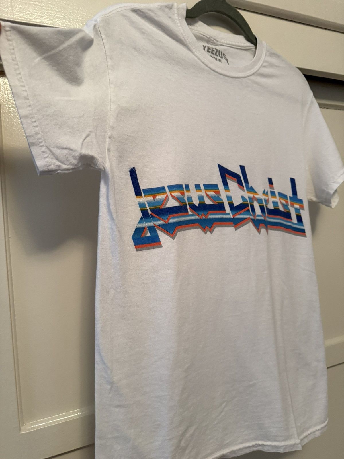 Band Tees × Kanye West RARE Kanye West YEEZUS Tour Tee White Jesus Christ Size US S / EU 44-46 / 1 - 3 Thumbnail