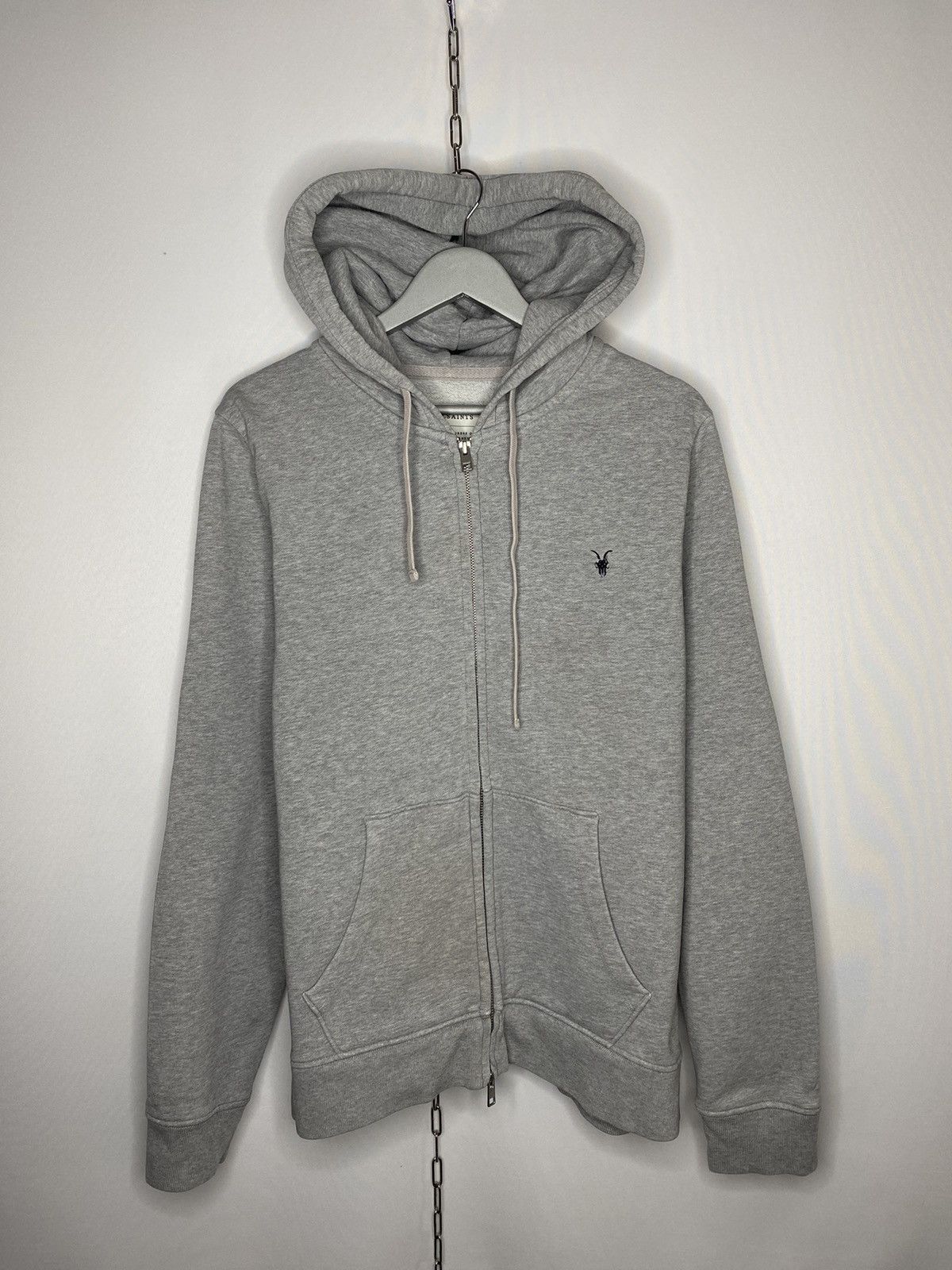 Other ❌Vintage Allsaints Full Zip Hoodie Jumper Pullover❌ Size US L / EU 52-54 / 3 - 1 Thumbnail