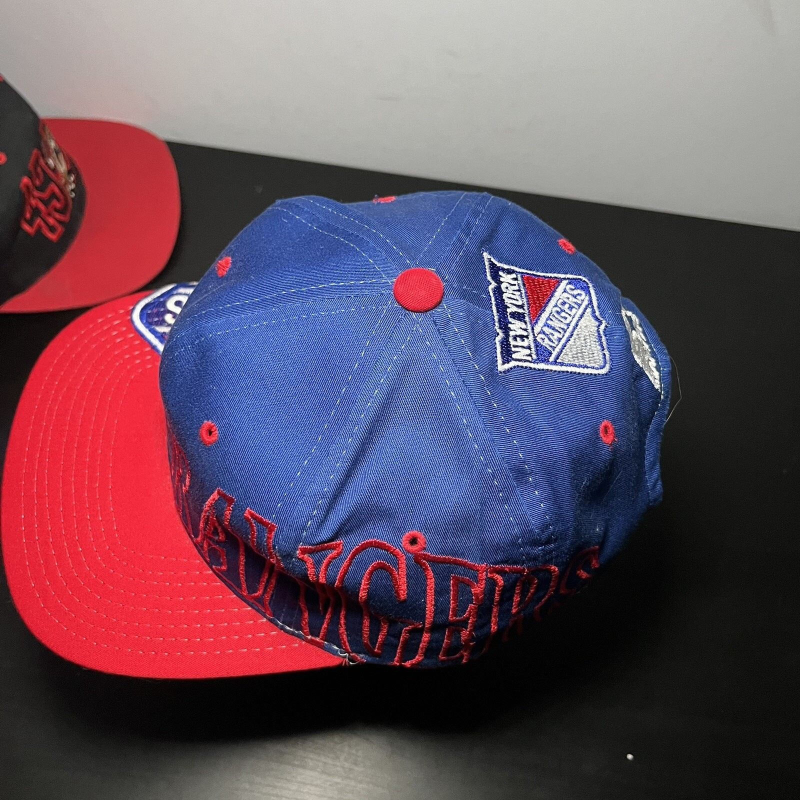 Starter Vintage New York Rangers Snap Back Mens Hat NHL Size ONE SIZE - 5 Thumbnail
