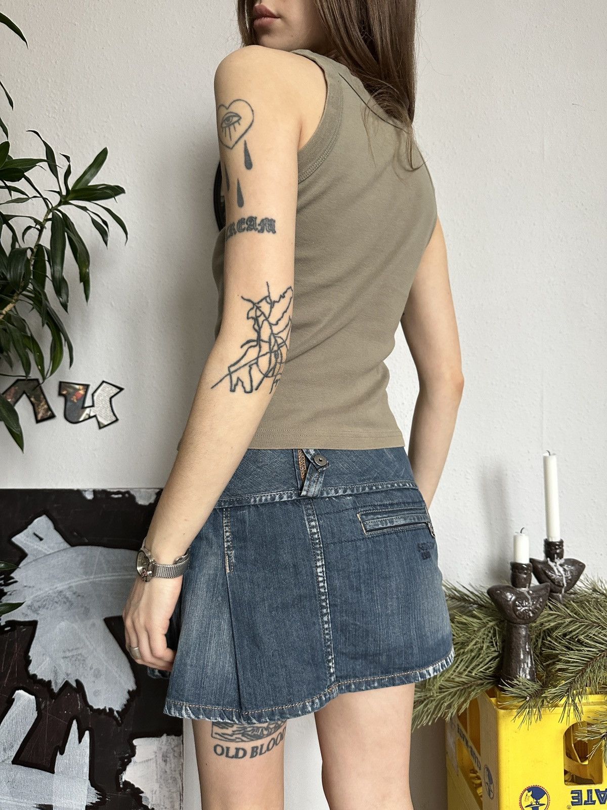 Vintage Vintage Y2K Printed Military Army Usa Tank Top Size L / US 10 / IT 46 - 6 Thumbnail
