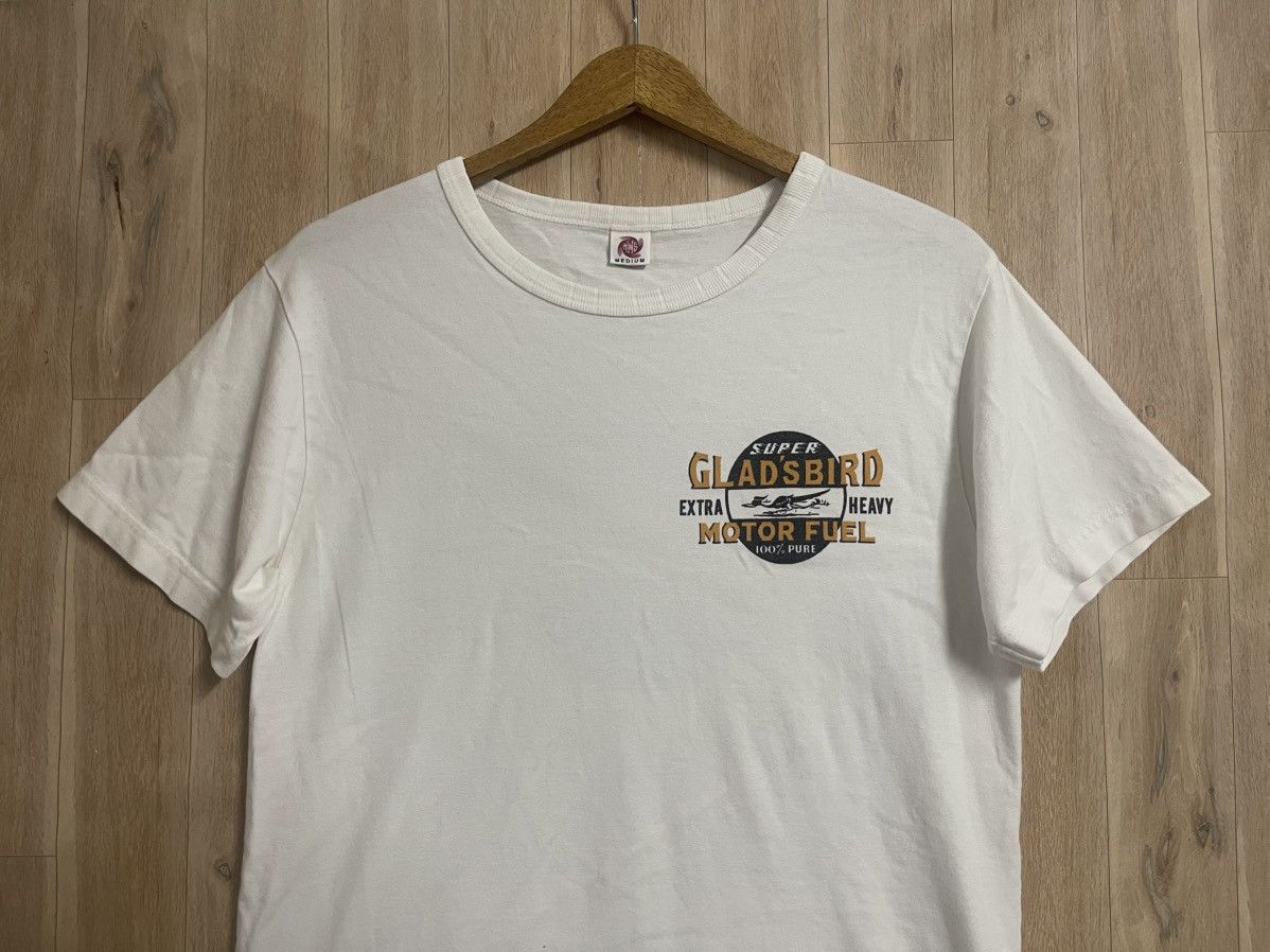 The Flat Head The Flat Head MWS Racing Oil T shirt M Made in Japan Size US M / EU 48-50 / 2 - 2 Thumbnail
