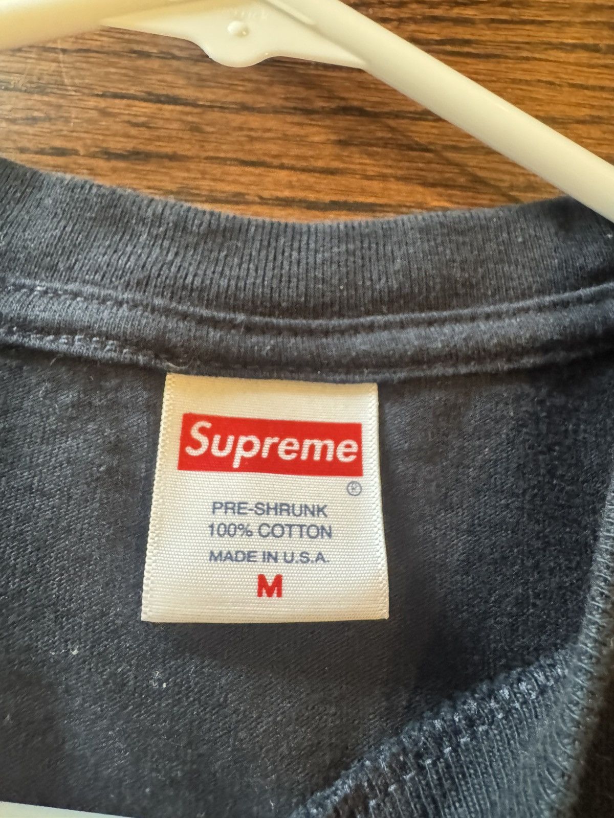 Supreme Supreme Cat in the Hat Tee Navy Size US M / EU 48-50 / 2 - 4 Thumbnail