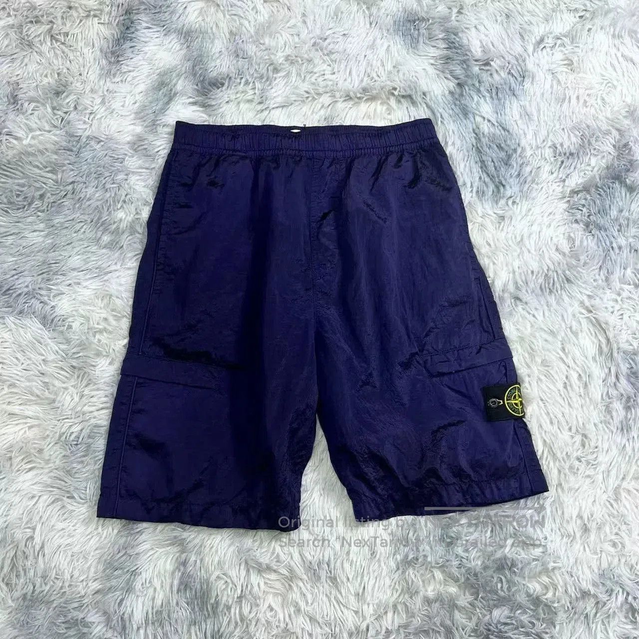 Stone Island Stone Island Metallic Nylon Shorts. Size US 30 / EU 46 - 1 Thumbnail