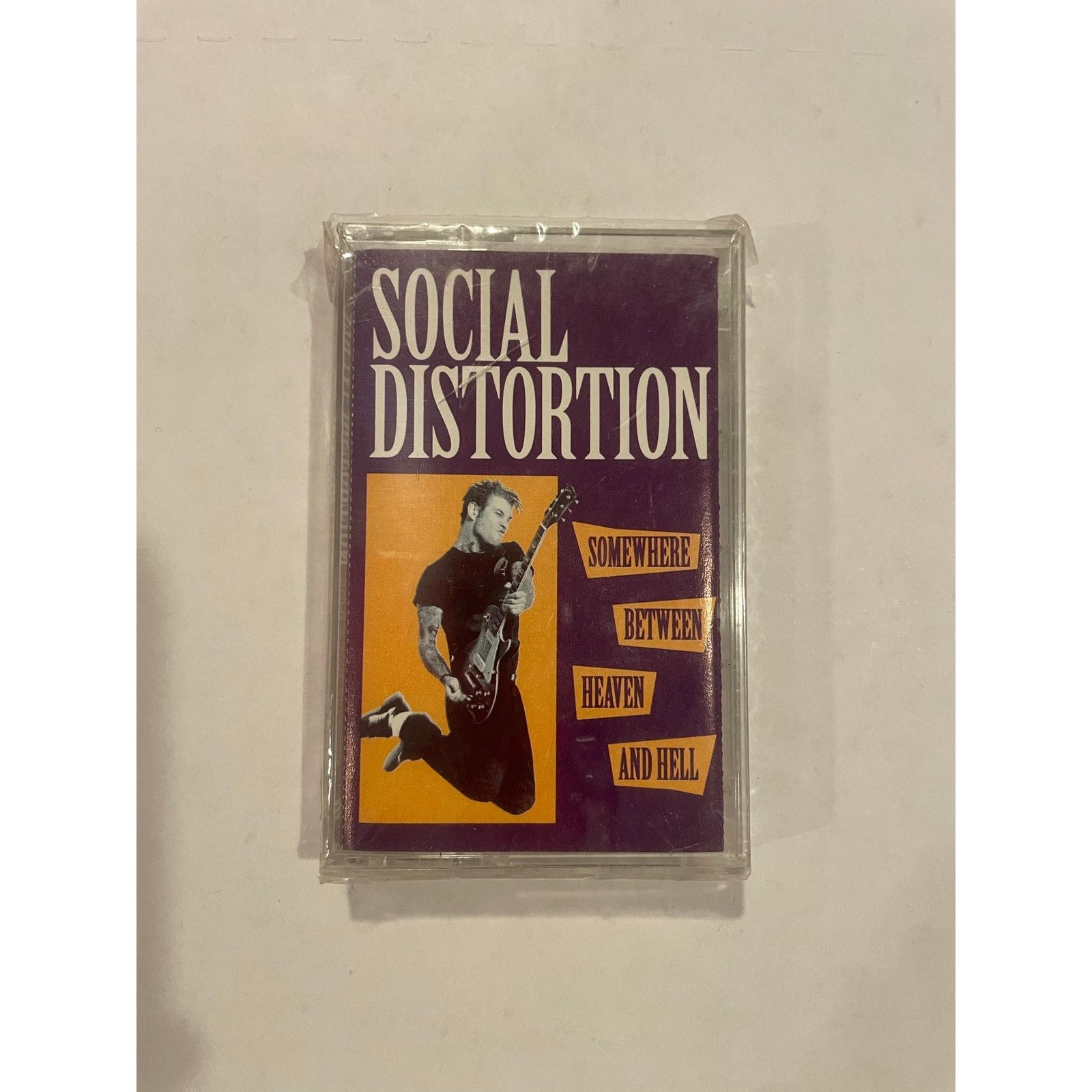 INTENTIONALLY BLANK Social Distortion - Somewhere Between Tape Cassette Sealed Size ONE SIZE - 1 Thumbnail