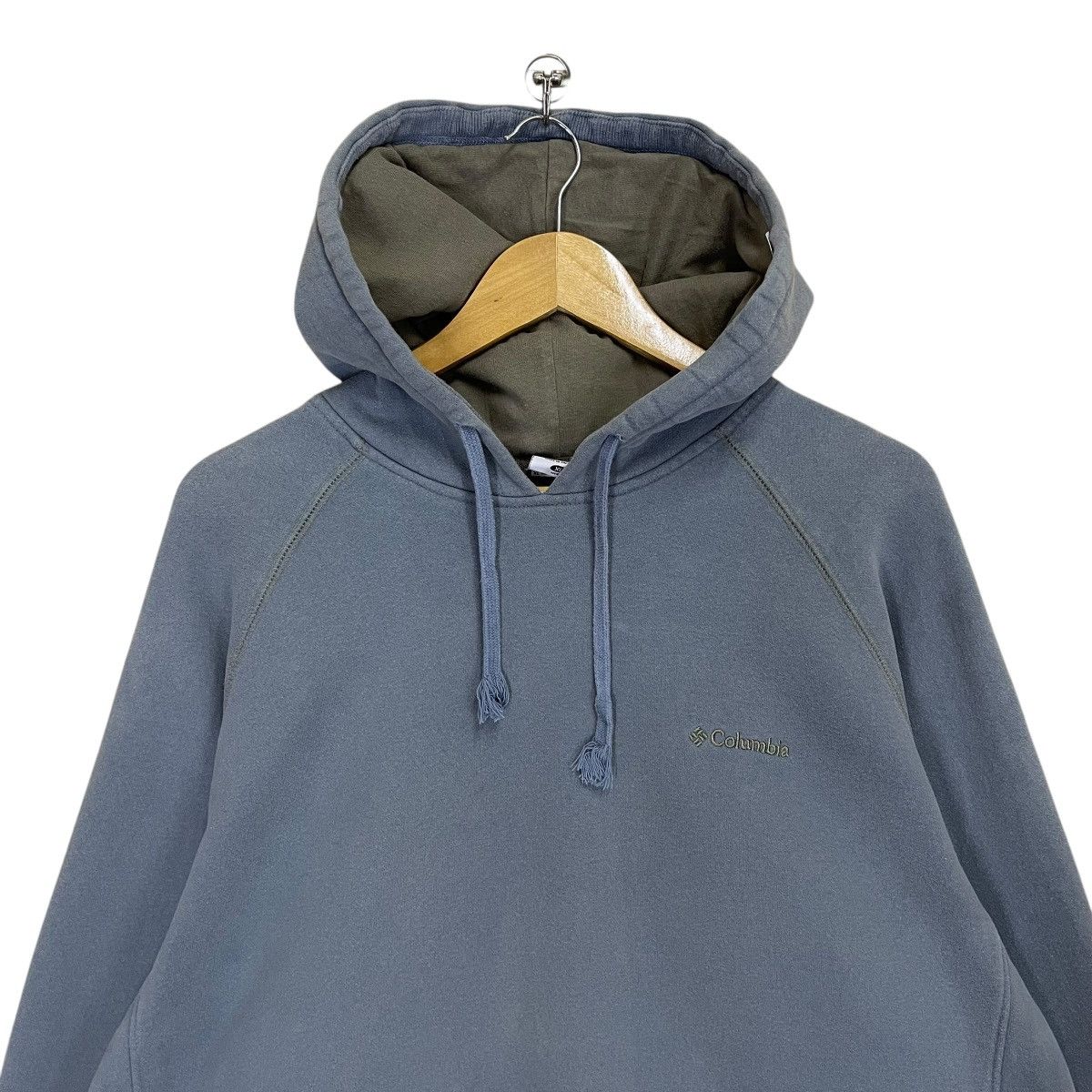 Columbia × Vintage Vintage 90s Columbia Outdoor Small Logo Crewneck Hoodie Size US XL / EU 56 / 4 - 4 Thumbnail
