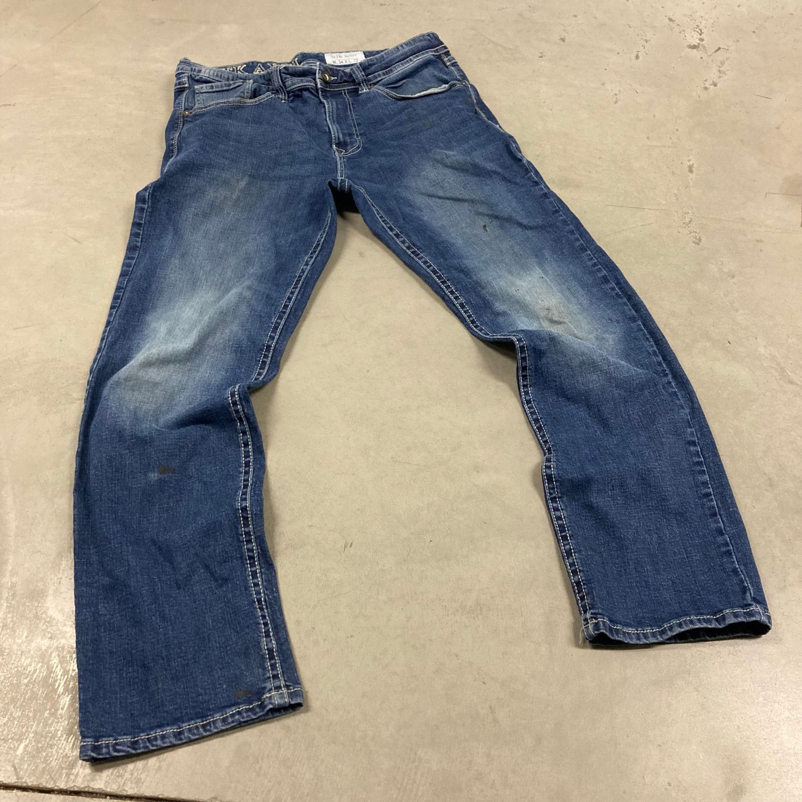 Vintage Western Axel y2k bootcut Jeans 34x32 Size US 34 / EU 50 - 1 Thumbnail