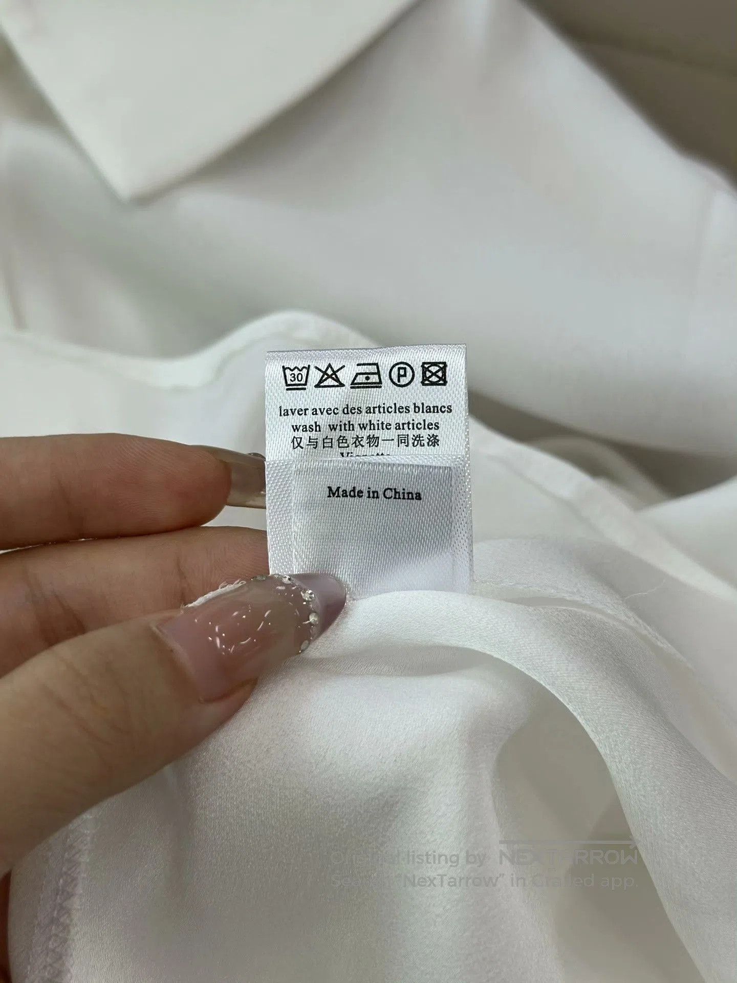 Louis Vuitton LV White Casual Shirt (No Tags). Size M / US 6-8 / IT 42-44 - 9 Thumbnail