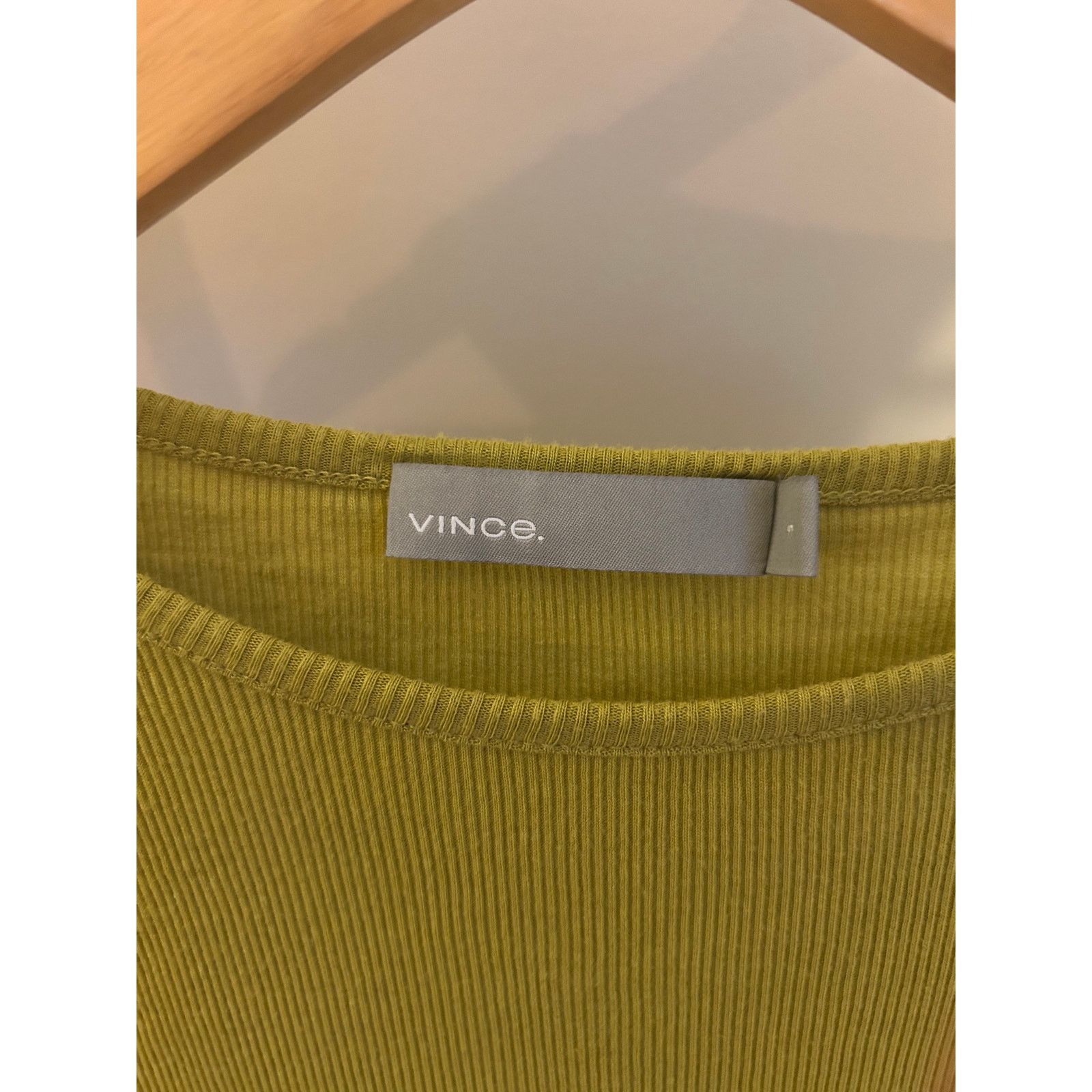 Vince Vince Lime Green Soft Tee - Women's Size Small Size S / US 4 / IT 40 - 5 Thumbnail