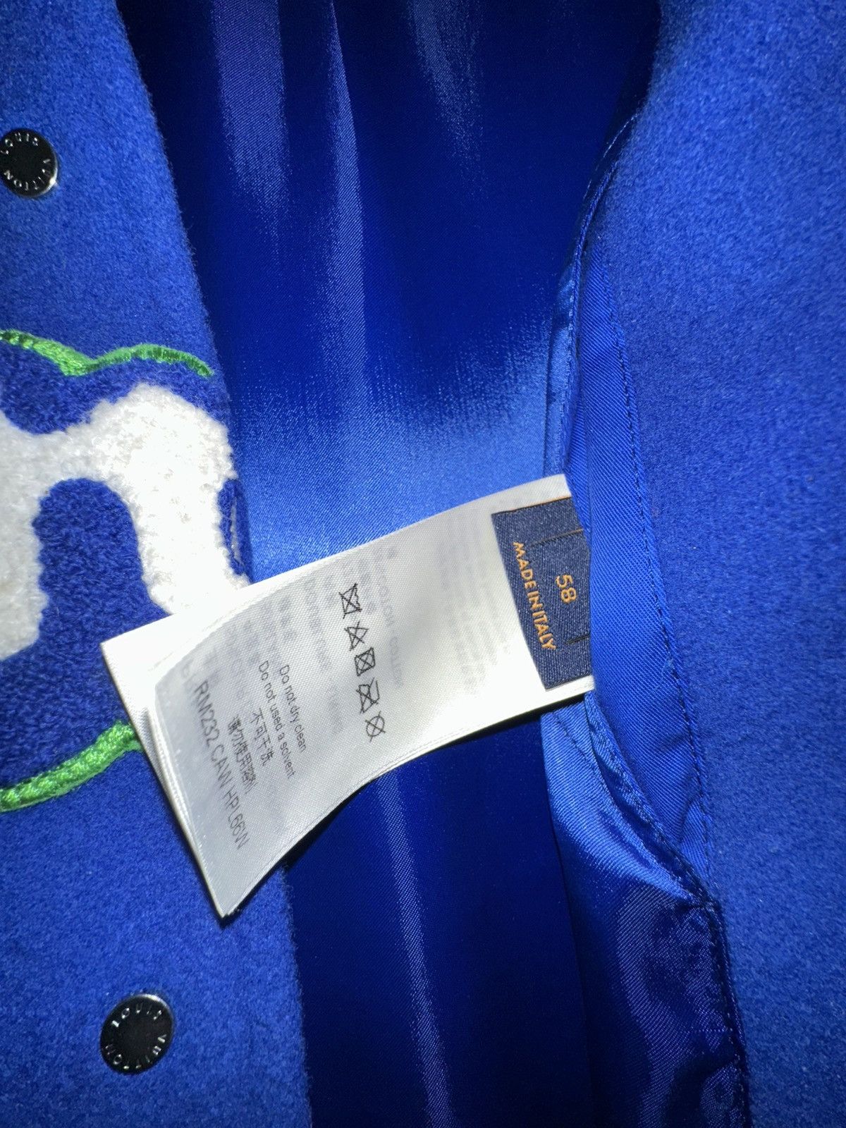 Louis Vuitton Louis Vuitton x Virgil A. Varsity Blouson Size US XXL / EU 58 / 5 - 5 Thumbnail