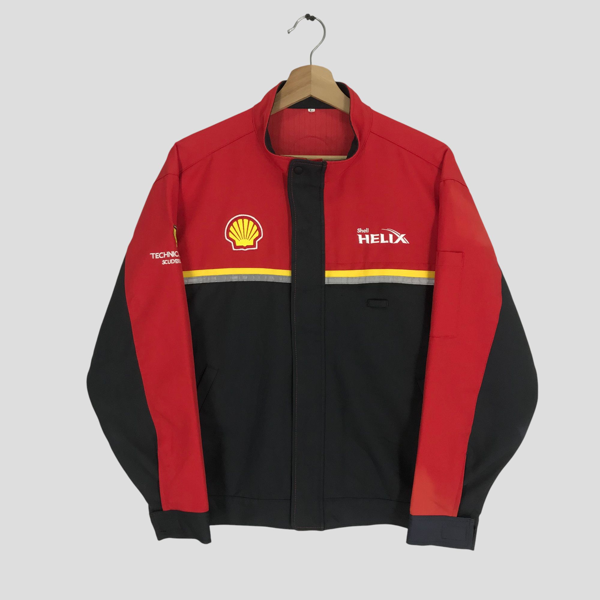 Ferrari Vintage Shell Uniform Ferarri Service Wear Racing Jacket Size US L / EU 52-54 / 3 - 1 Thumbnail
