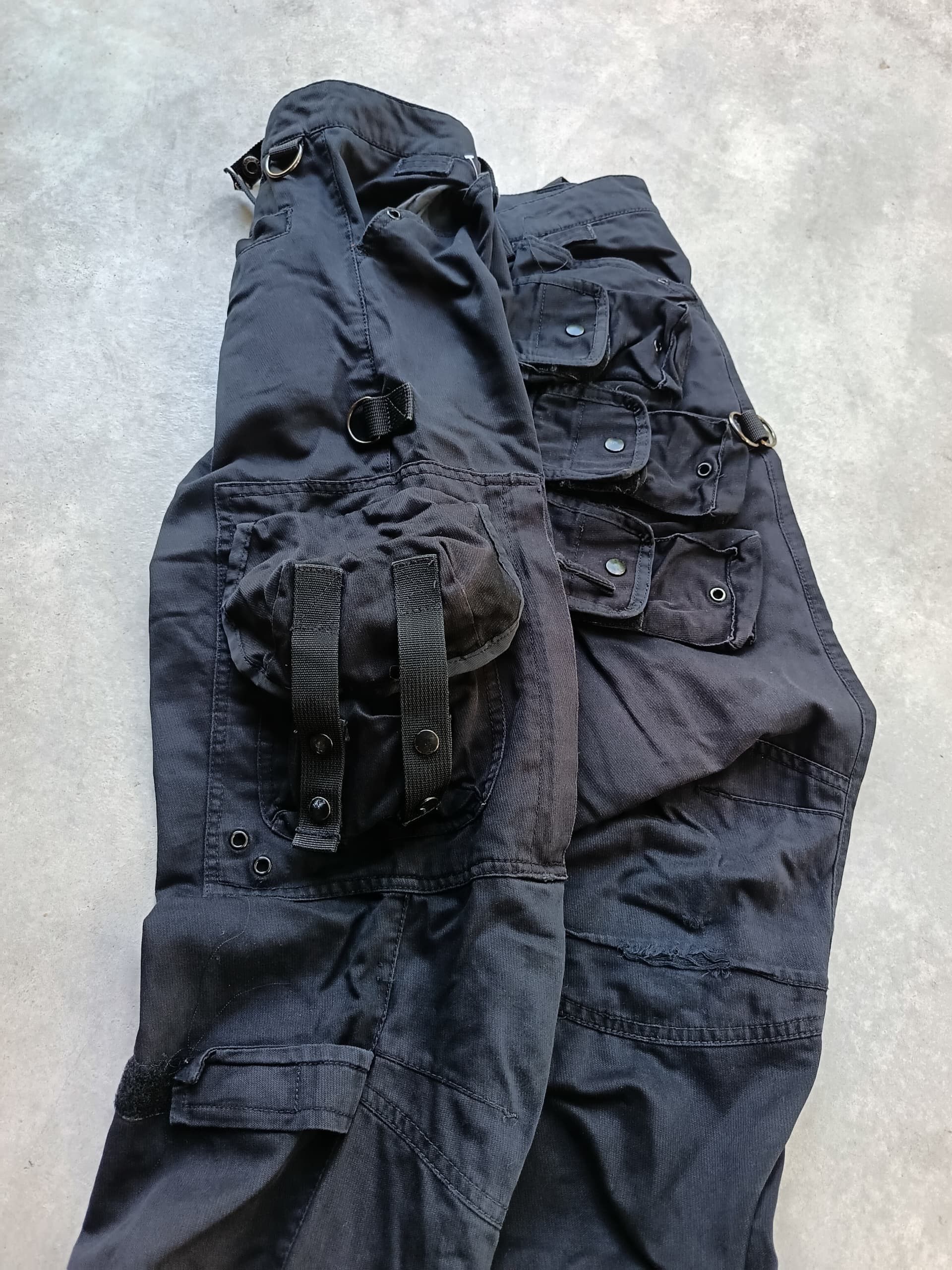 If Six Was Nine × Japanese Brand P.D.W cargo tactical multipocket pants Size US 30 / EU 46 - 4 Thumbnail