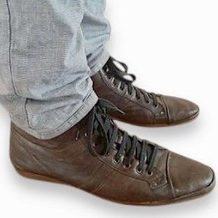 Branded Leather × Hugo Boss Hugo Boss Leather Lace-Up Boots size 43 Made in Italy Size US 10 / EU 43 - 2 Thumbnail