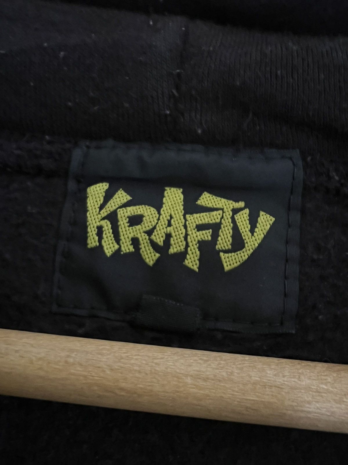 Japanese Brand 💀 KRAFTY TOKYO HOODIE – JAPAN STREET CHAOS 💀 Size US XL / EU 56 / 4 - 7 Thumbnail