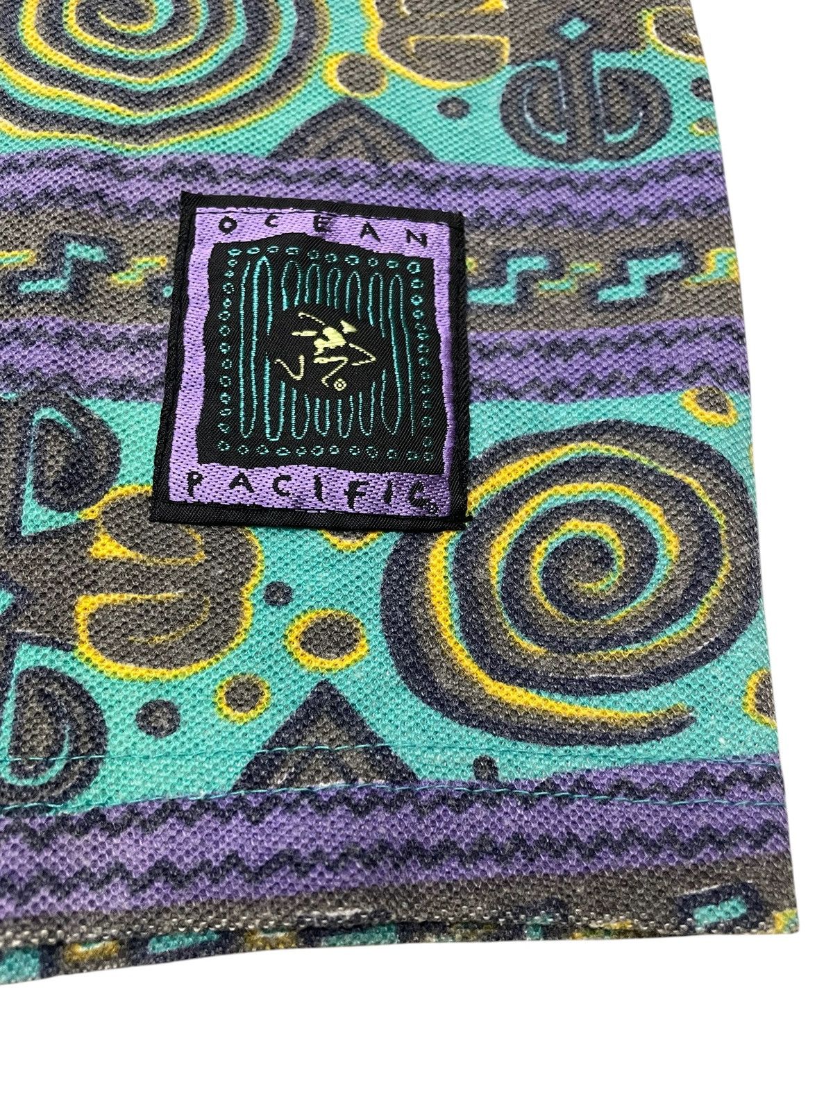 Ocean Pacific Vintage 90s Ocean Pacific Op AOP Tshirt Size US L / EU 52-54 / 3 - 3 Thumbnail