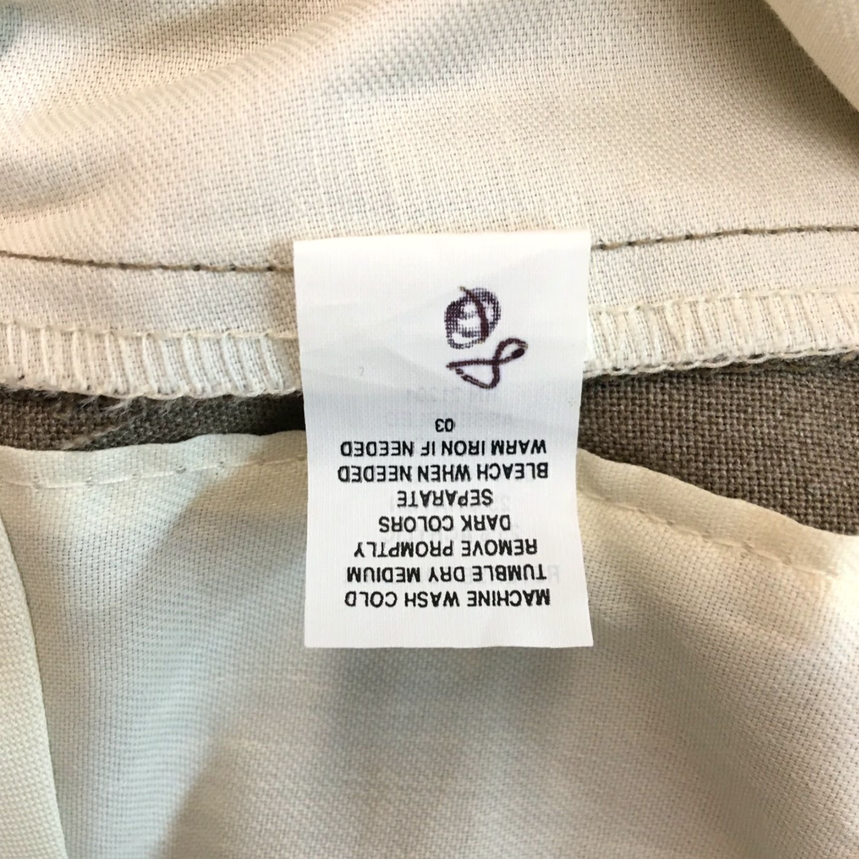 Farah Farah Mens Pants Gray Dress Flat Front Straight Leg Regular Fit Size 34 X34 Size US 34 / EU 50 - 7 Thumbnail