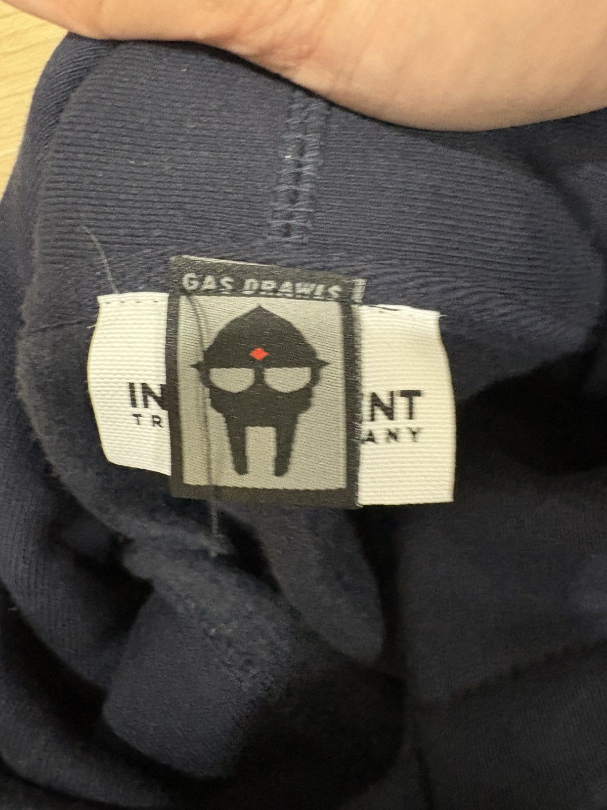 MF Doom MF DOOM Gas Drawls Hoodie Navy Blue Size US M / EU 48-50 / 2 - 5 Thumbnail