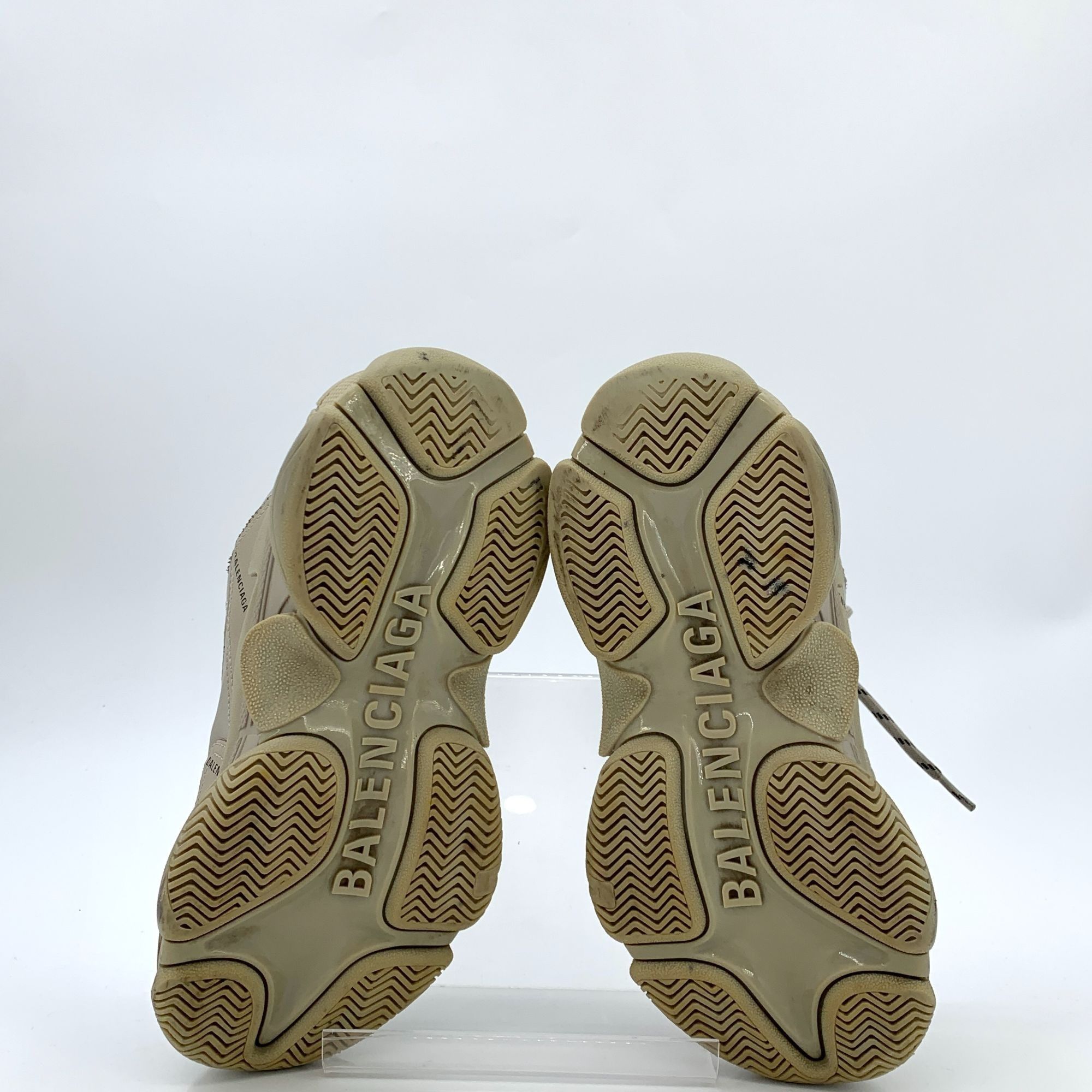 Balenciaga Balenciaga Triple S Beige Sneakers Size 35 Womens Leather De Size US 5 / IT 35 - 7 Thumbnail