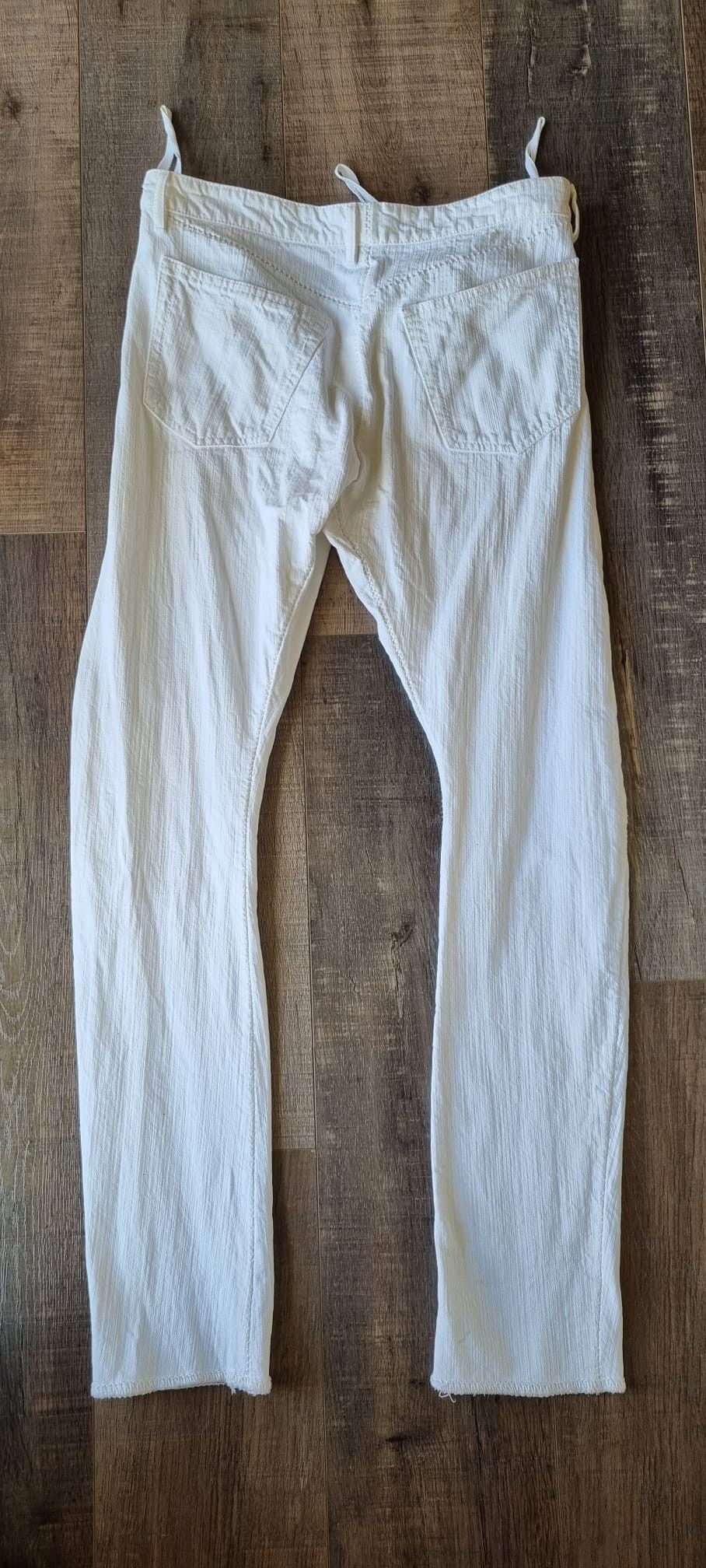 Carol Christian Poell Carol Christian Poell CCP White Denim Pant Size 50 Size US 34 / EU 50 - 2 Thumbnail