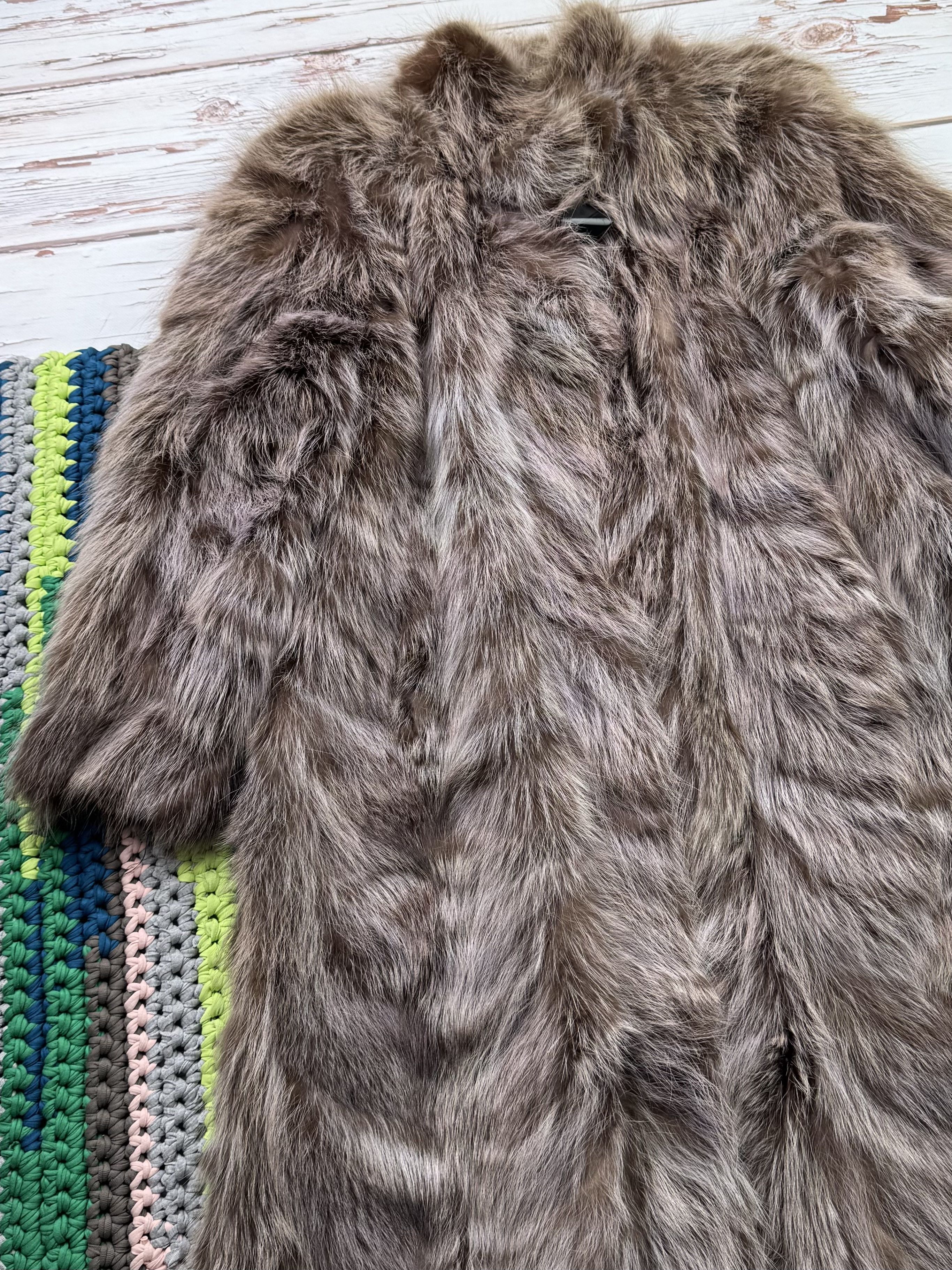 Japanese Brand Vintage Real Fur Coat (D15) Size US S / EU 44-46 / 1 - 2 Thumbnail