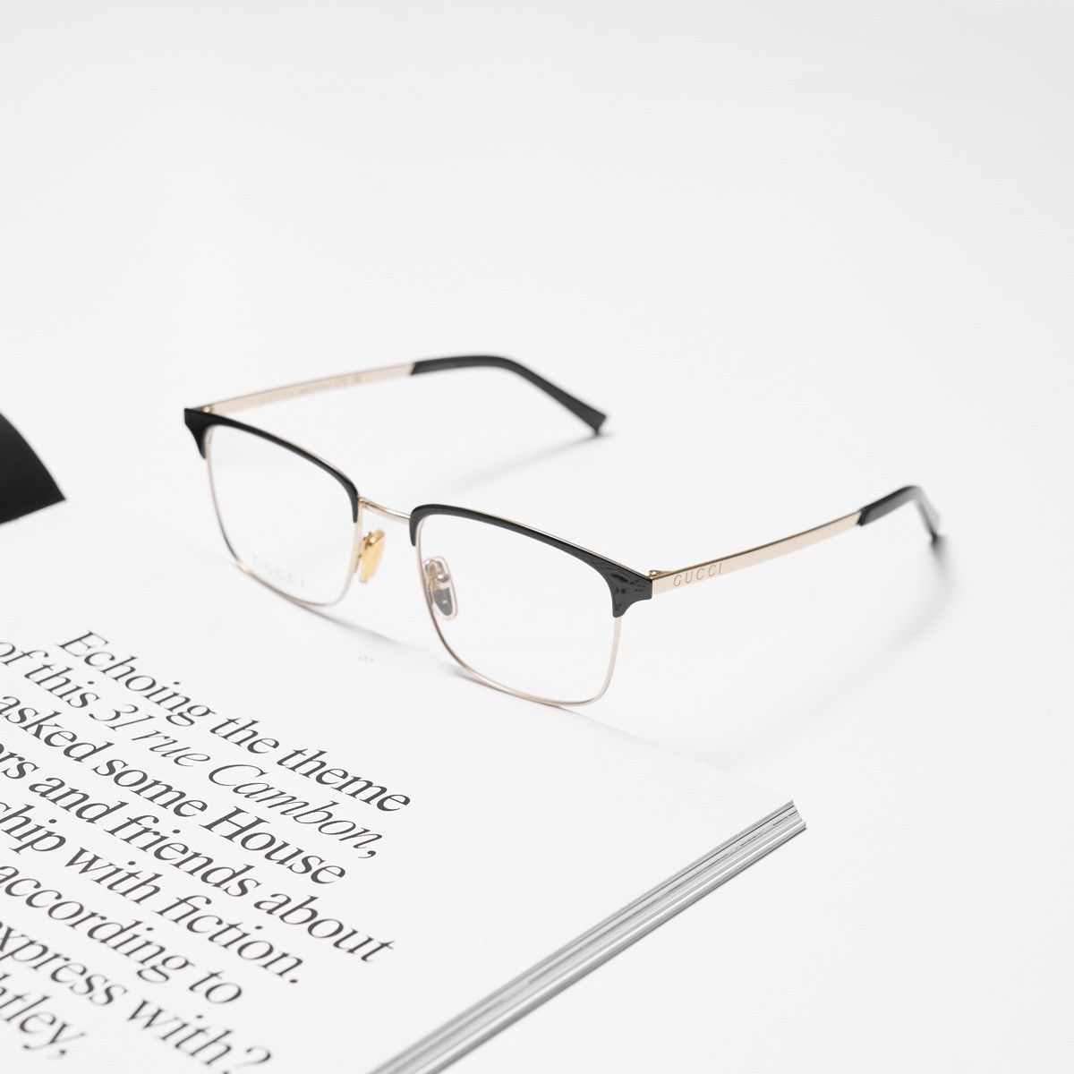 Gucci GUCCI GG2135O 001 GLASSES Size ONE SIZE - 1 Thumbnail
