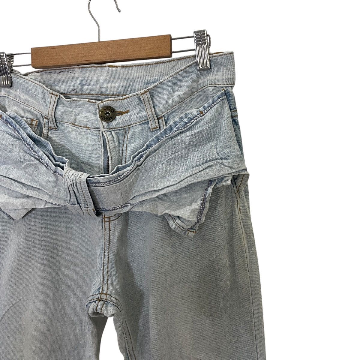 Japanese Brand Vintage Pink Latte Rare Denim Size 29" - 4 Thumbnail