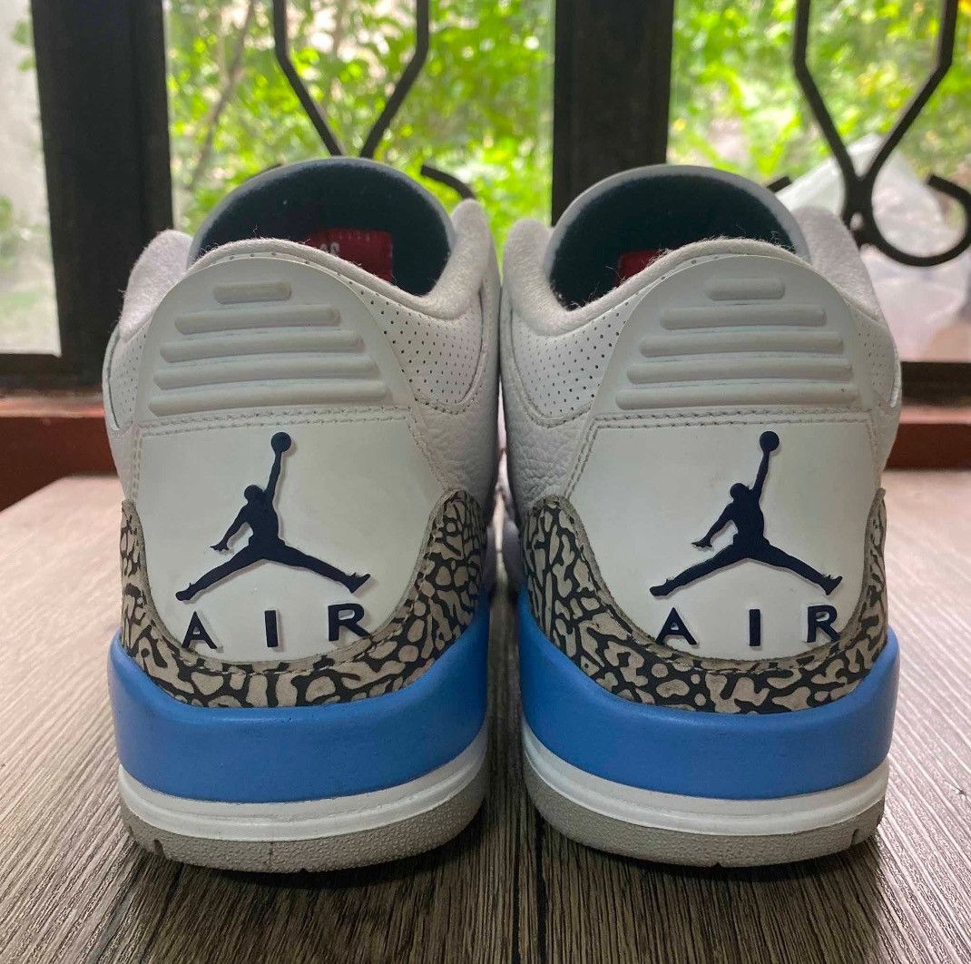Jordan Brand × Nike Jordan 3 UNC 2020 Size US 9 / EU 42 - 4 Thumbnail